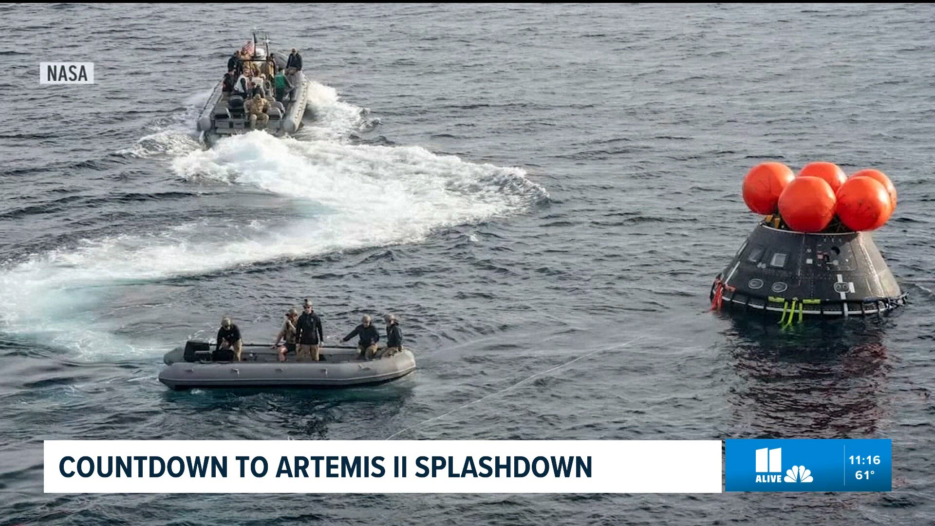 How Artemis II splashdown actually works | 11alive.com