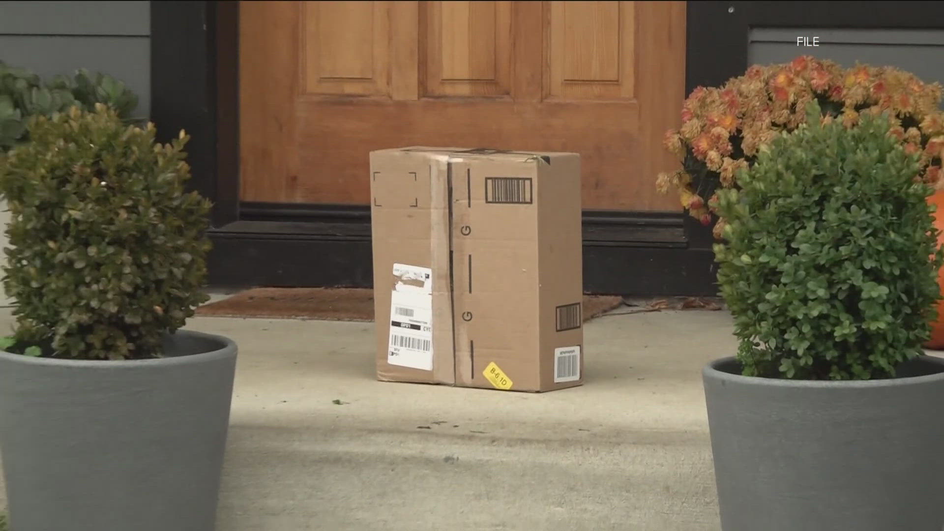 Safewise, a company researching safety and security trends, ranked the city sixth for the number of stolen packages last year.