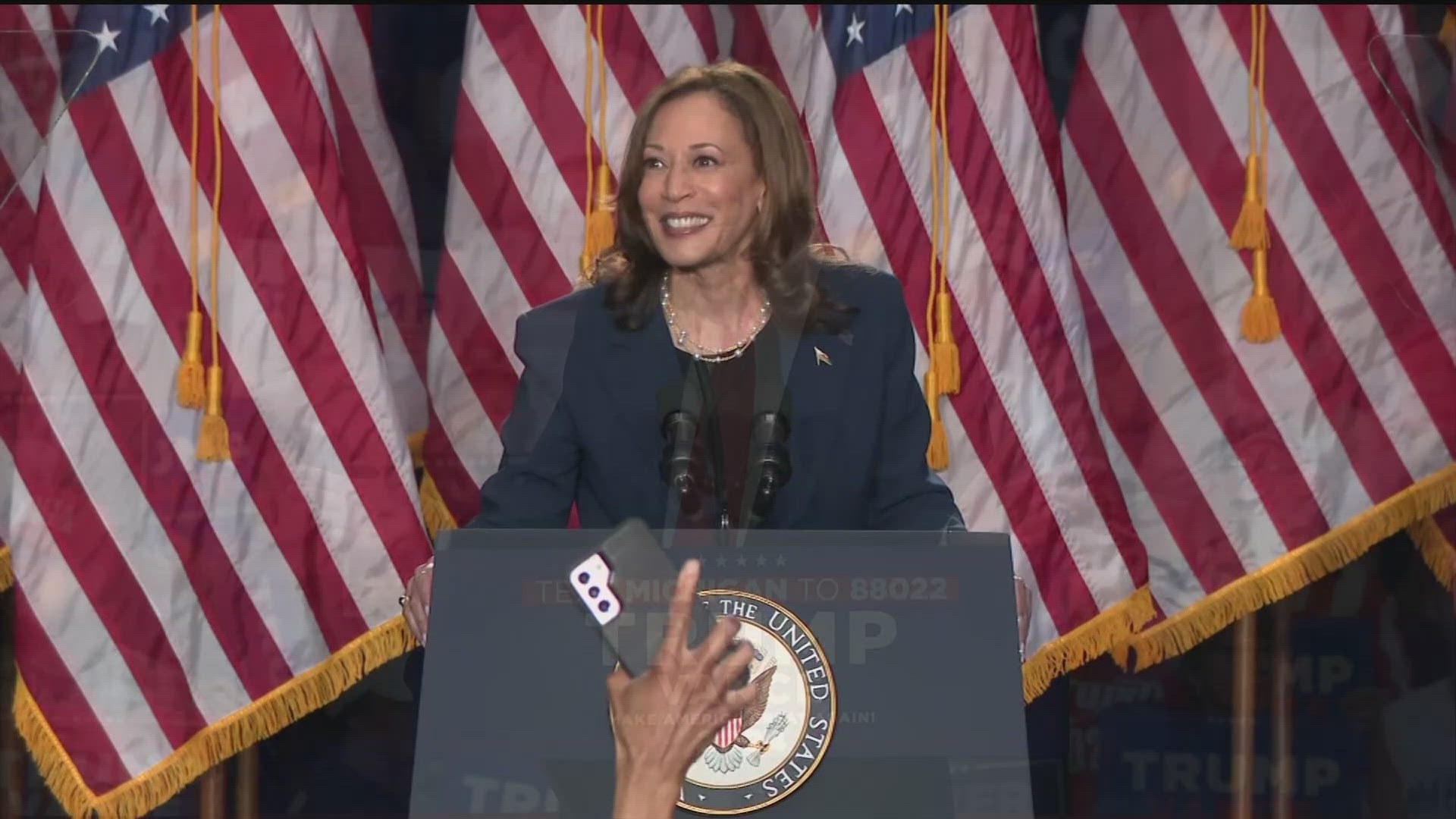 Today VP Kamala Harris held her first rally as presidential candidate in Milwaukee.