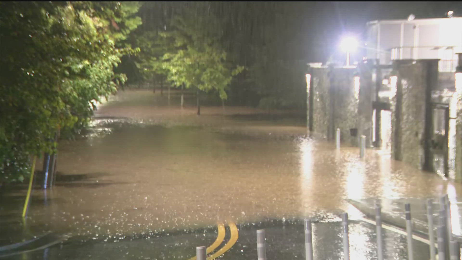 The flooding is expected to get a lot worse in metro Atlanta throughout the night.