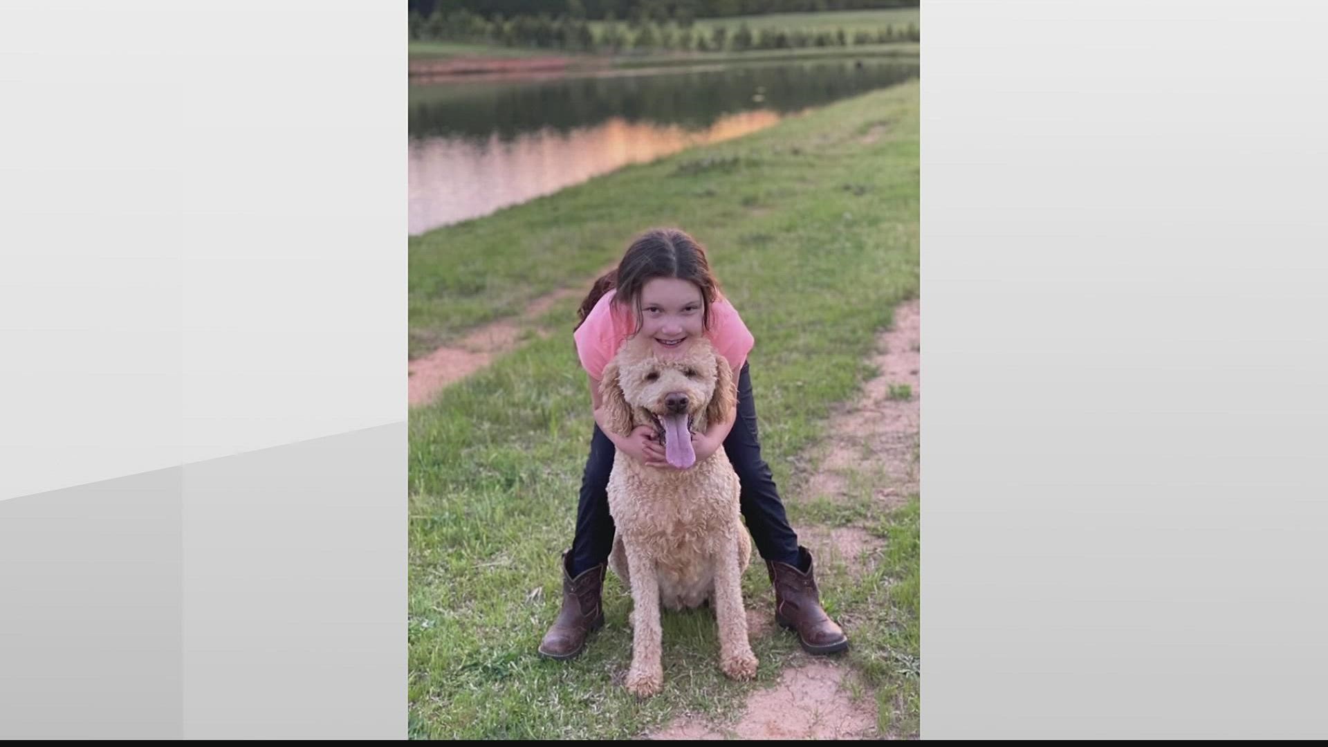 Charlie Jane was born with several heart defects and a rare genetic disorder. Her service dog Elsie has been by her side every step of the way.