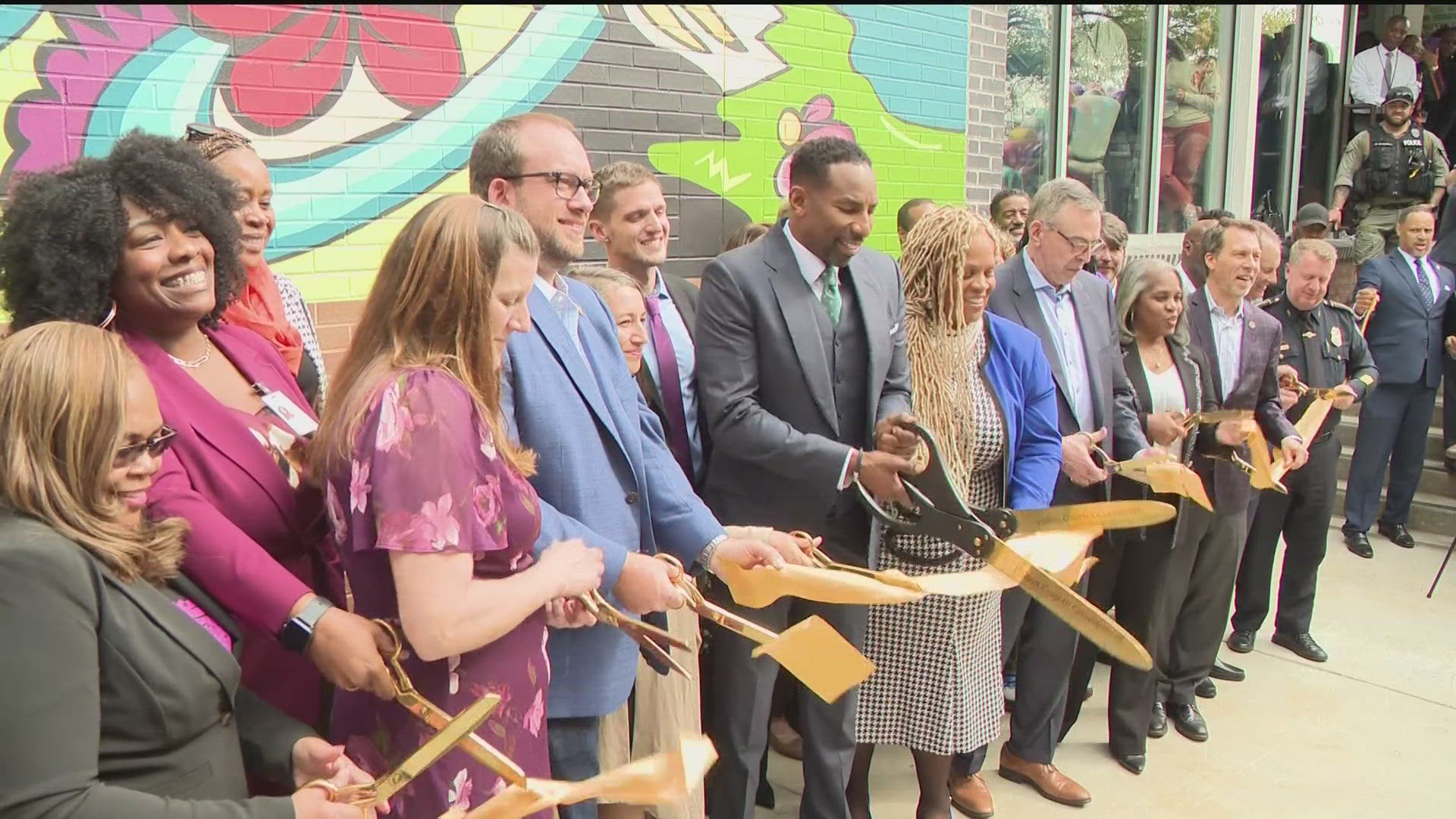 11Alive got a look inside the Atlanta City Diversion Center as officials unveiled the new facility.