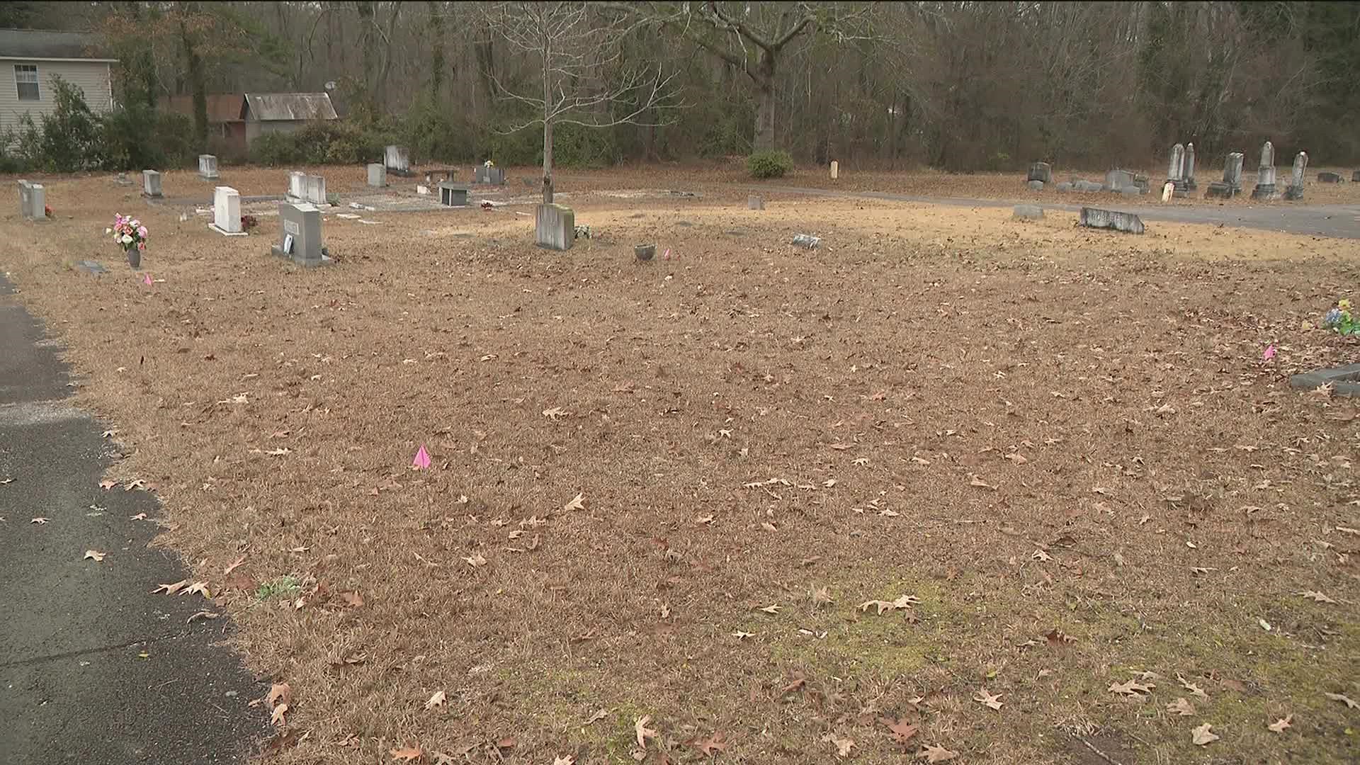 "Totally frustrated" widow says the city that runs the cemetery won't communicate.