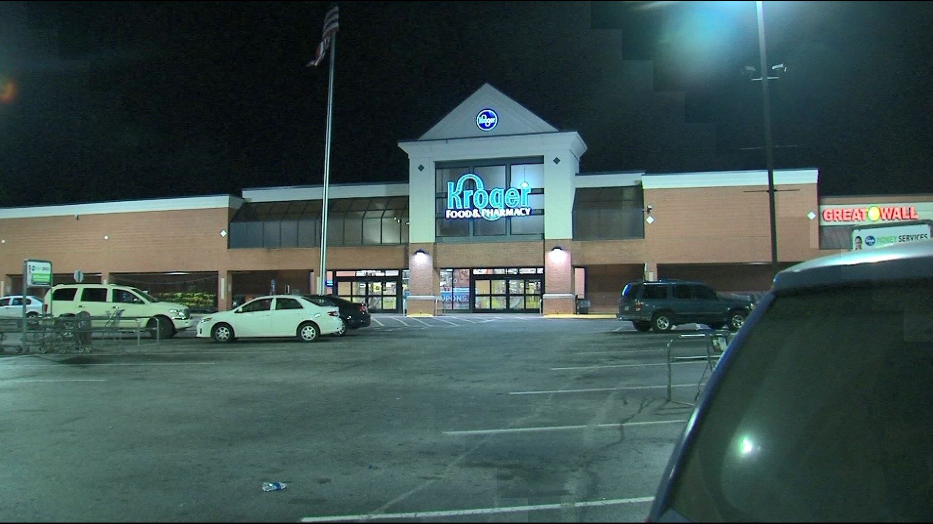 Man shot multiple times in Kroger parking lot