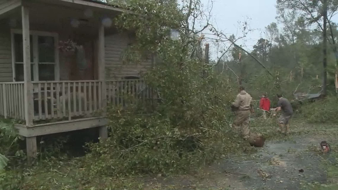 Tornadoes in Atlanta, Crawfordville confirmed by National Weather