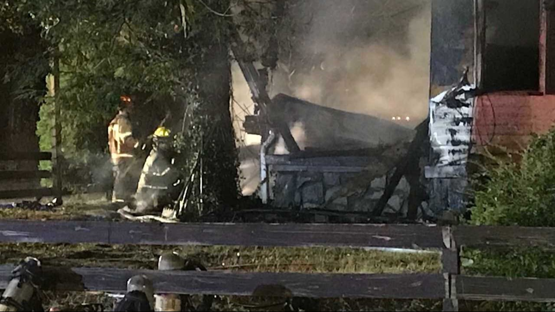 PHOTOS Grayson house destroyed by fire early Sunday