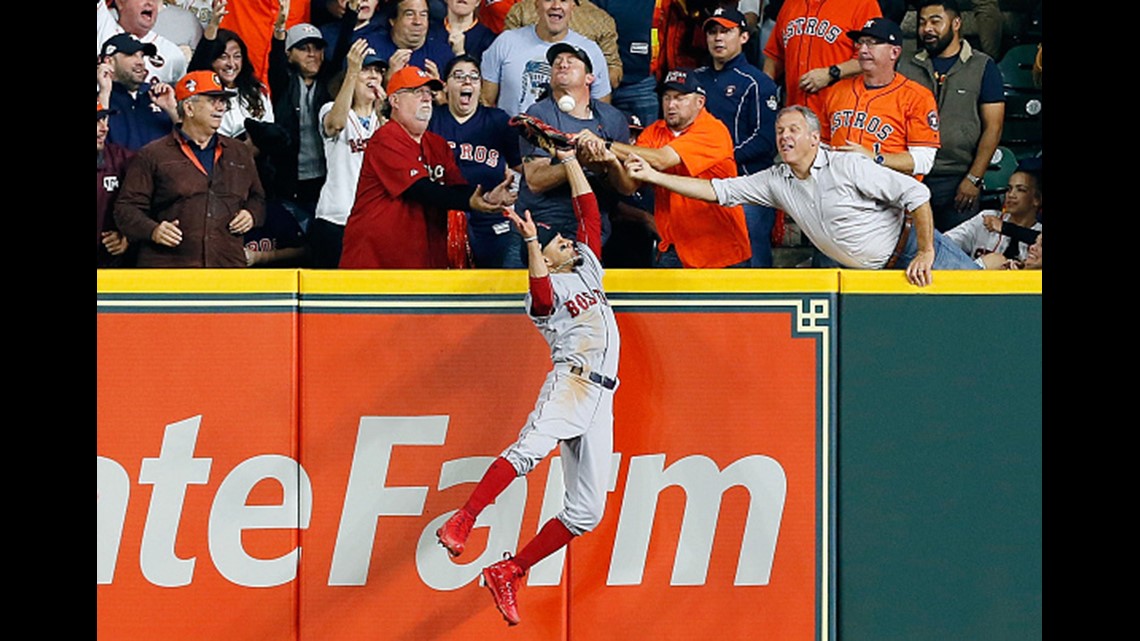 Red Sox fan makes catch of the night — in his first game in the