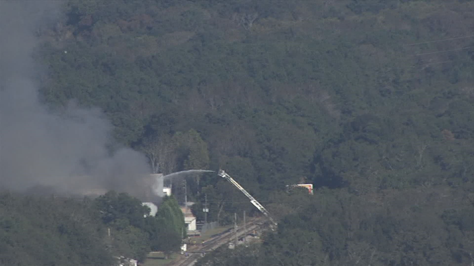 Benson's Bakery burns in Bogart
