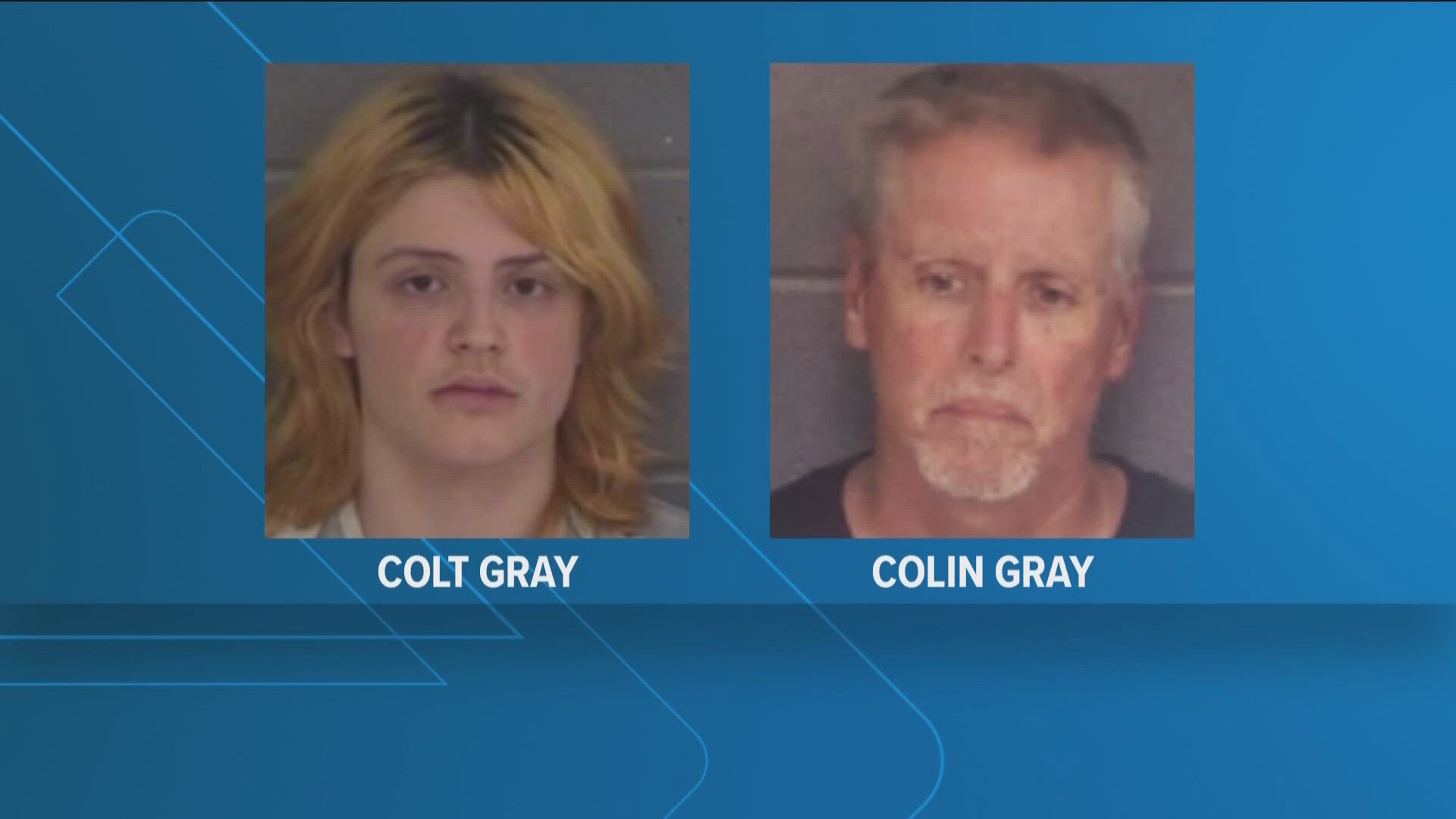 Colin Gray, is accused of knowingly allowing his son to possess a weapon.