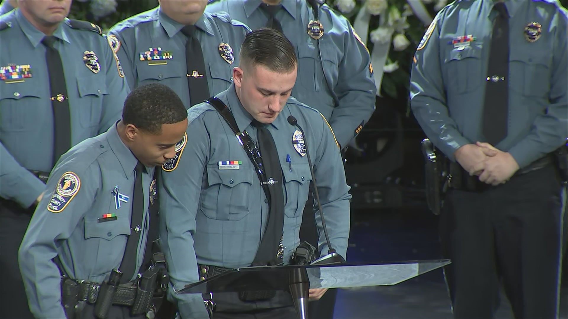 WATCH ‘Amazing Grace,’ bagpipes honor fallen Police Officer