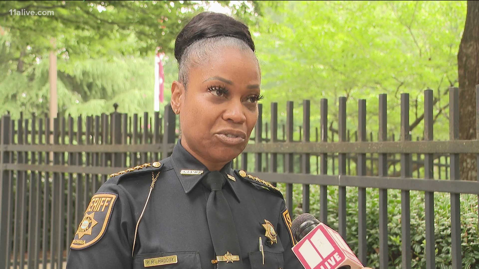 Sheriffs from Fulton, Gwinnett, and DeKalb counties along with the Atlanta Police Chief met to discuss how they plan to combat the crime rate in the metro area.