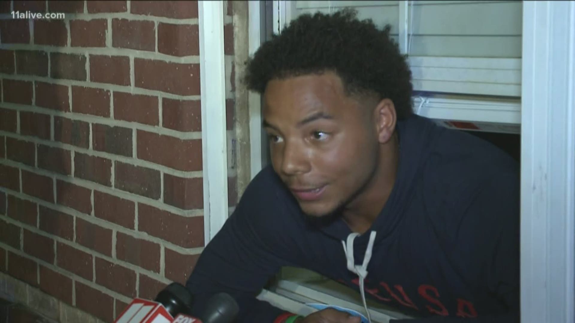 Here's what one student at Clark Atlanta University had to say about the gunfire.