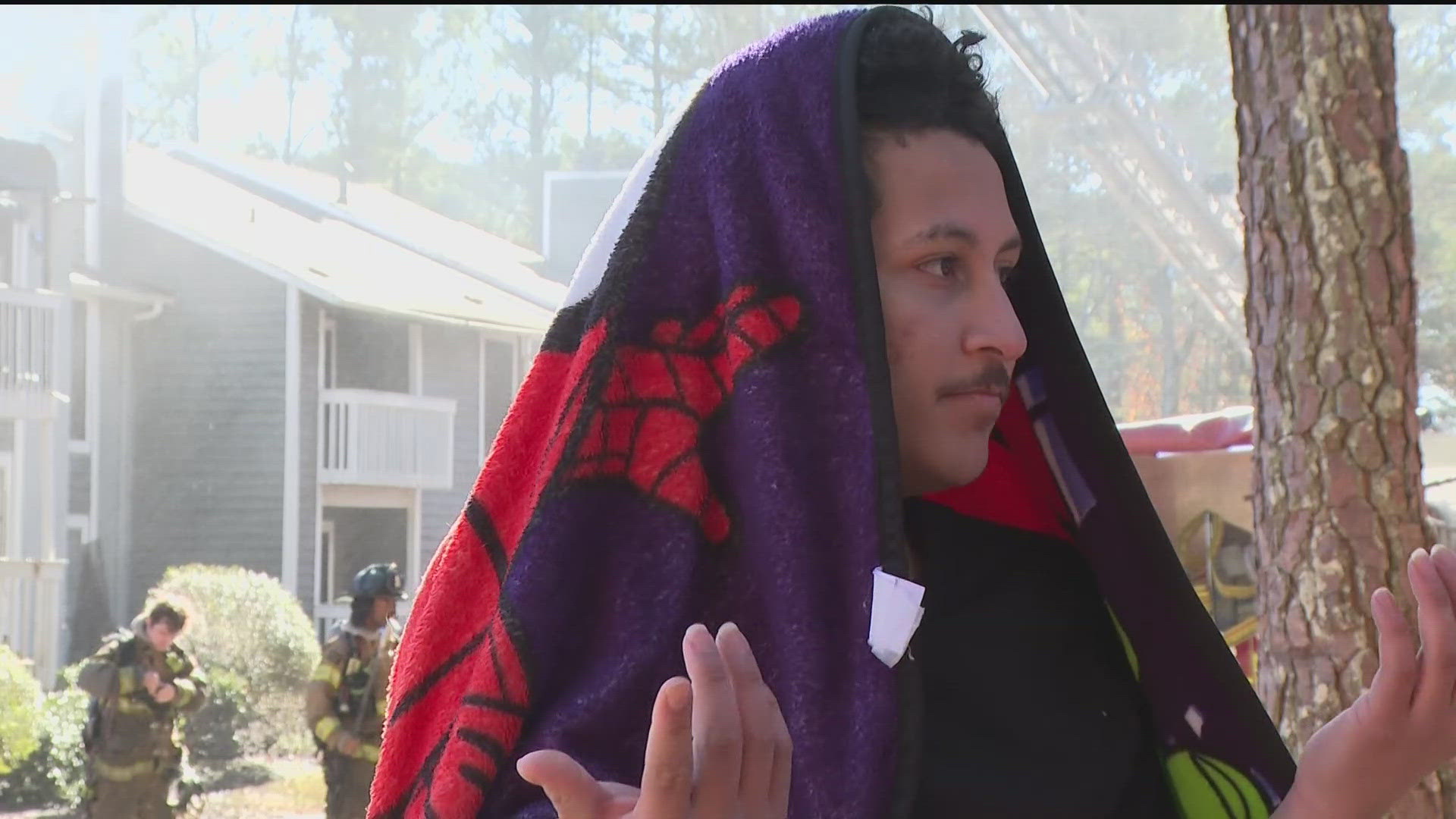 Residents react after fire destroys DeKalb County apartment complex ...