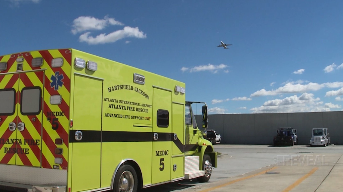 Medical emergencies at the airport, slow response times cause concern