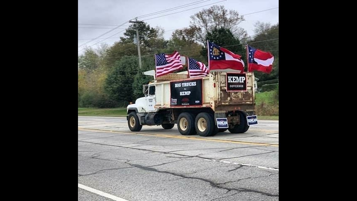 big trucks for kemp