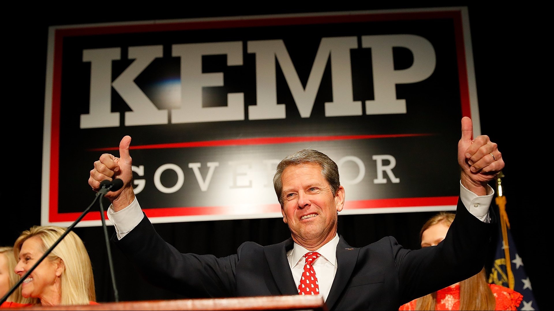 Brian Kemp is the Georgia Governor-Elect.
