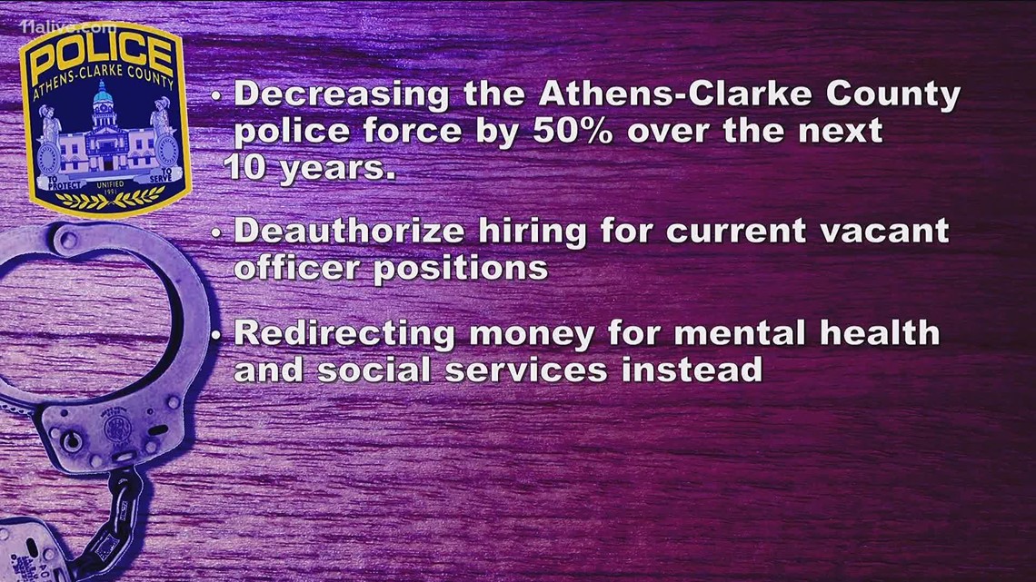 Athens Clarke County Commissioner To Present Plan To Defund Police