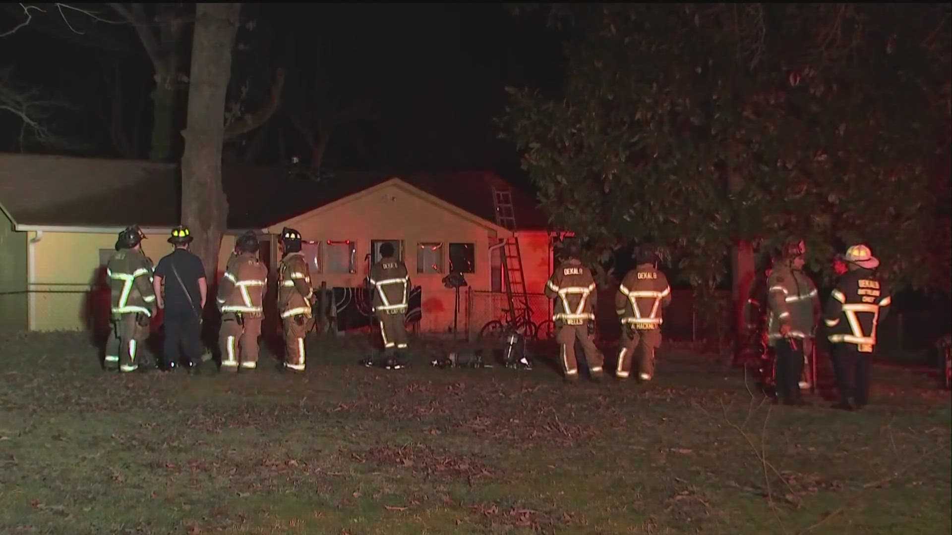 3 escape house fire in DeKalb County | 11alive.com