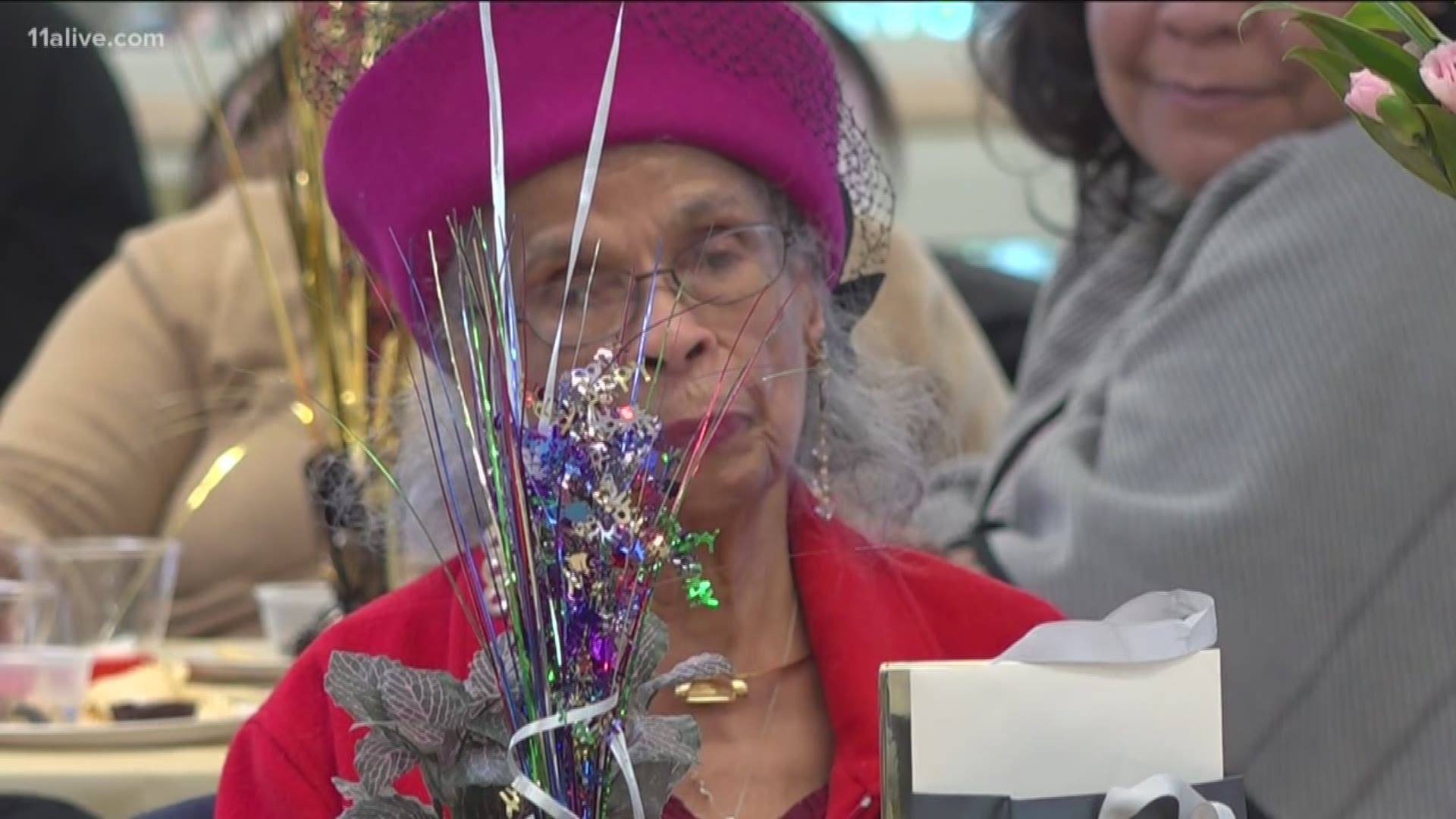Vera Woodburn celebrated her 100th birthday at the Buford Senior Center.