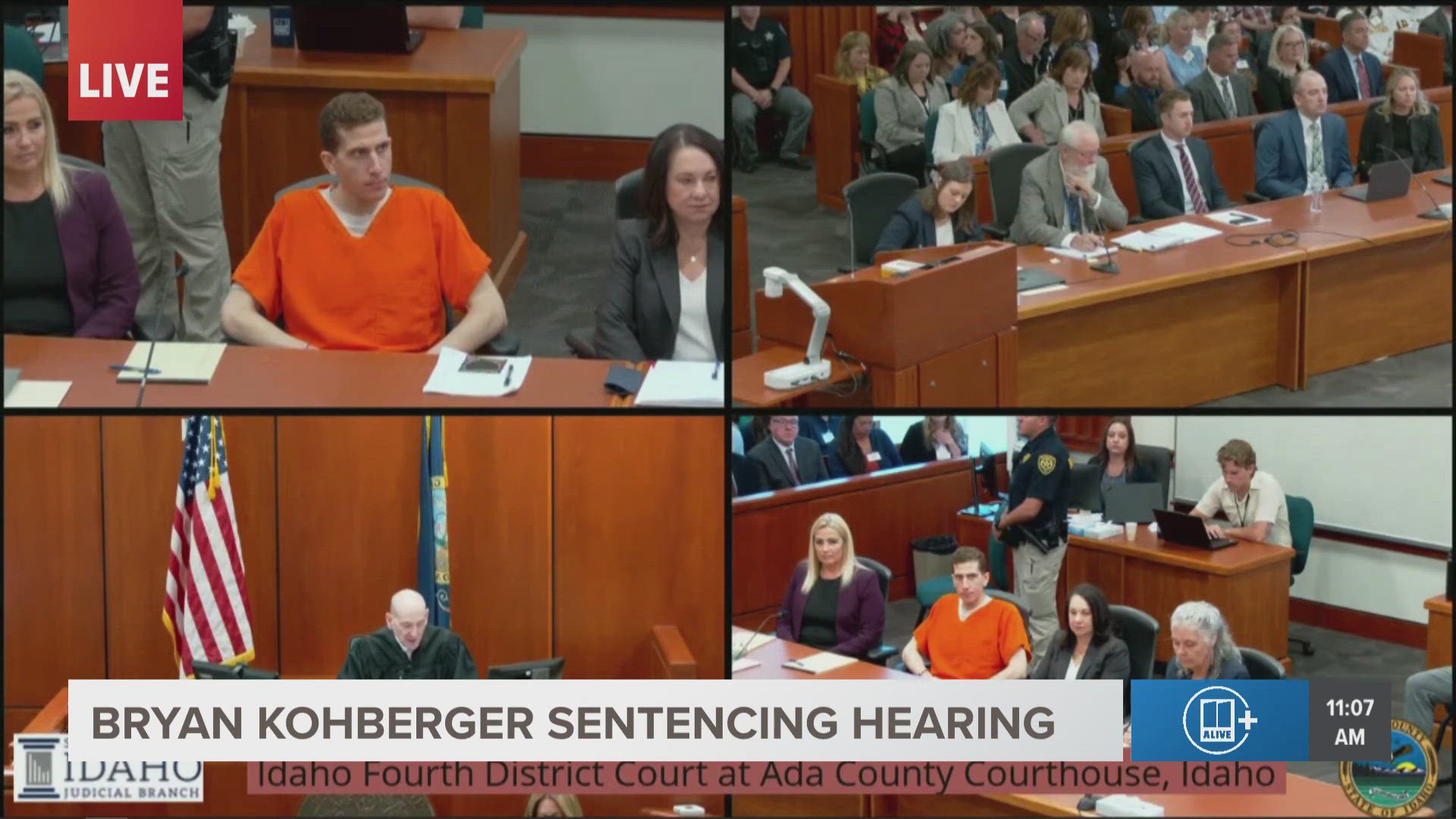 In court, several family members of the victims addressed Kohberger, who declined to speak. Kohberger was sentence to life in prison.