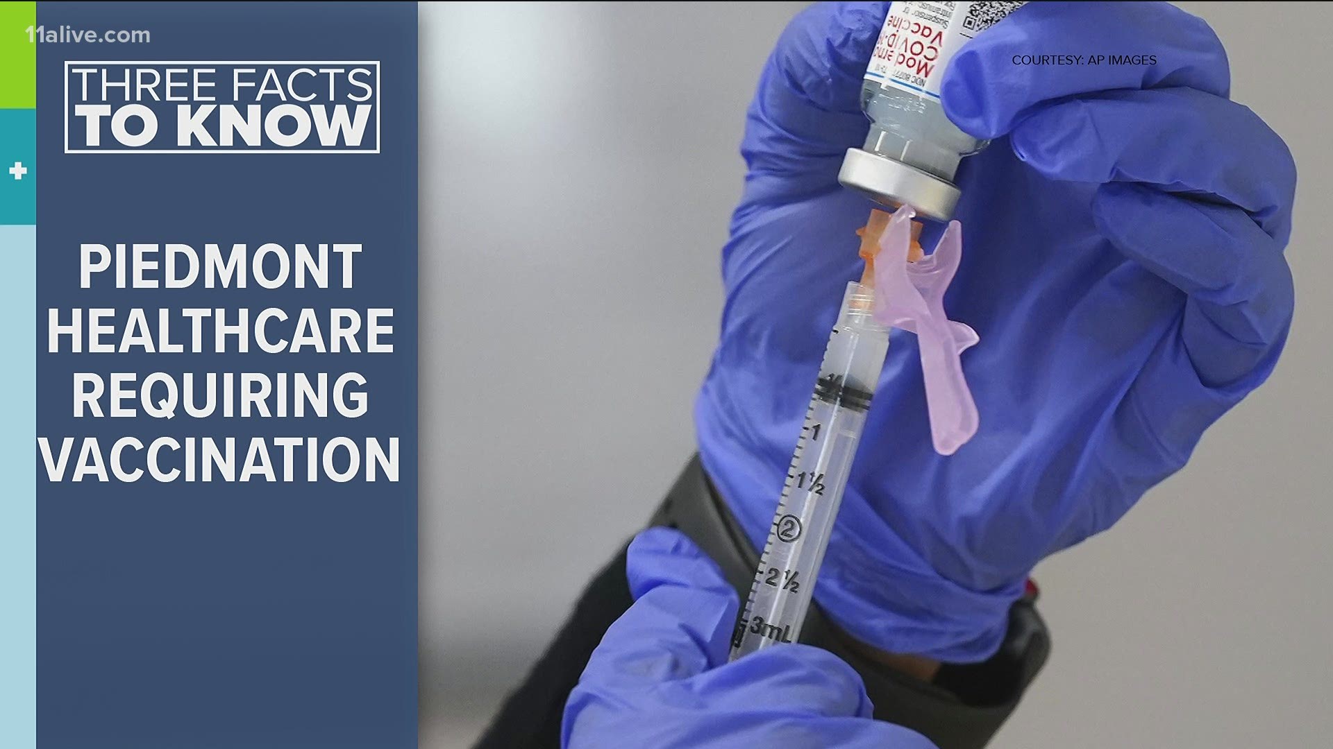 Piedmont Healthcare to require all employees to get COVID vaccine