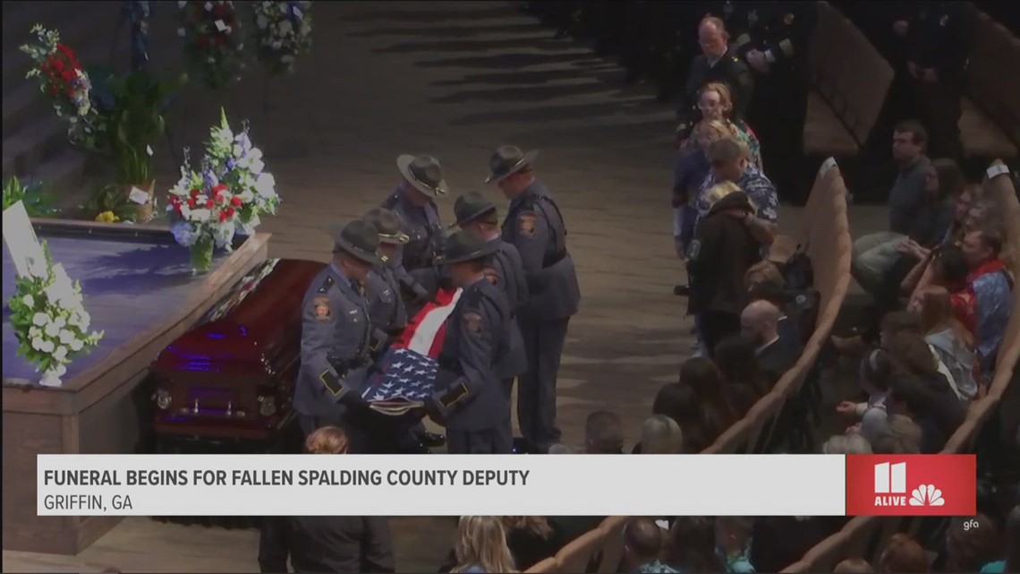 Full funeral service for fallen Spalding County deputy