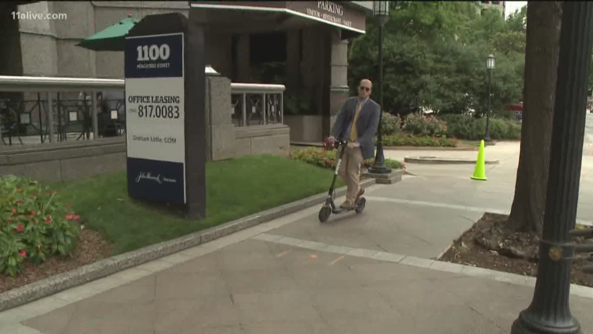Bird scooters come to Atlanta, but where can you ride them?
