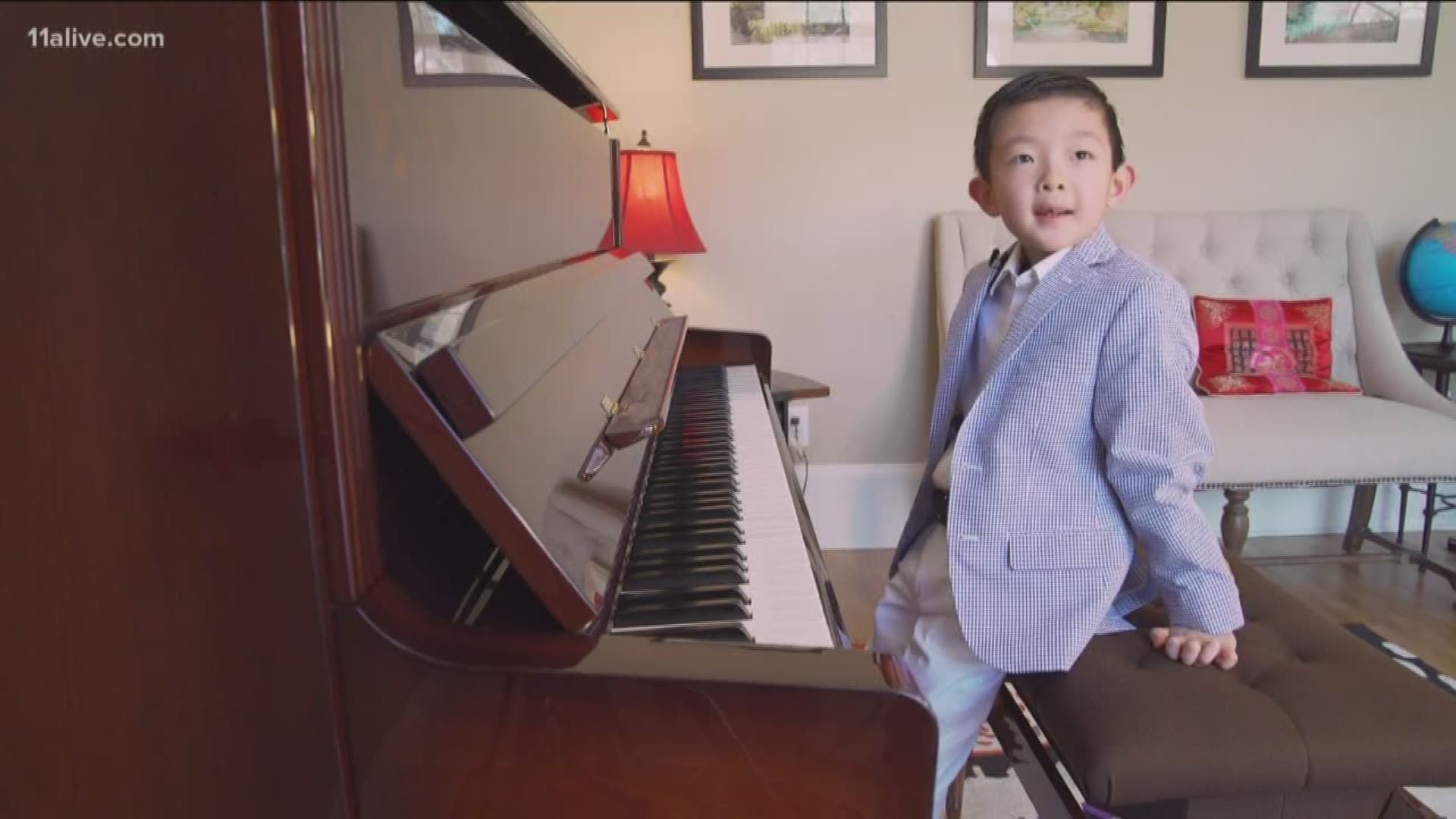 6 yr old piano prodigy