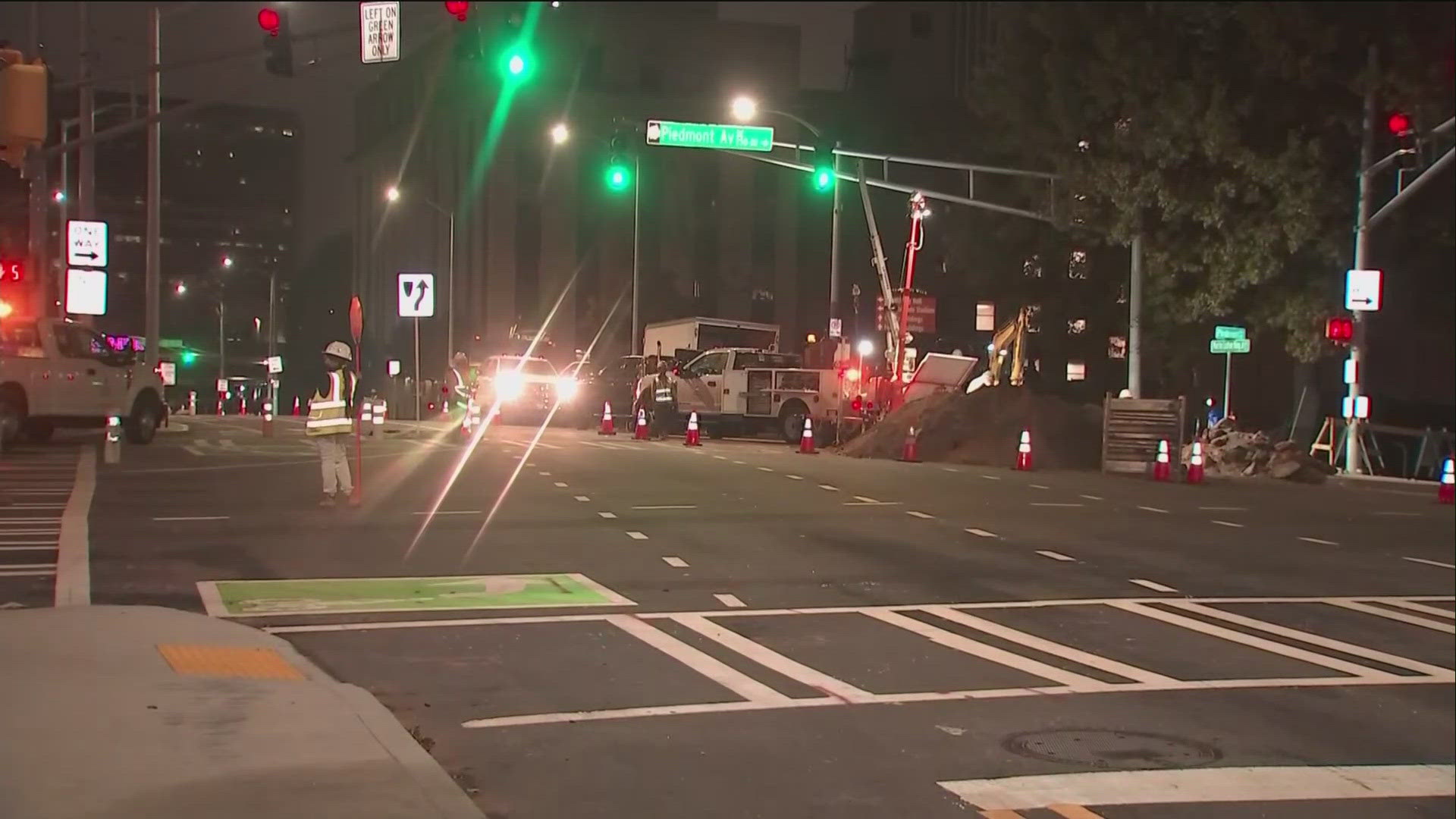 A major gas leak near the Georgia Capitol disrupted Downtown Atlanta Wednesday morning, forcing evacuations and street closures