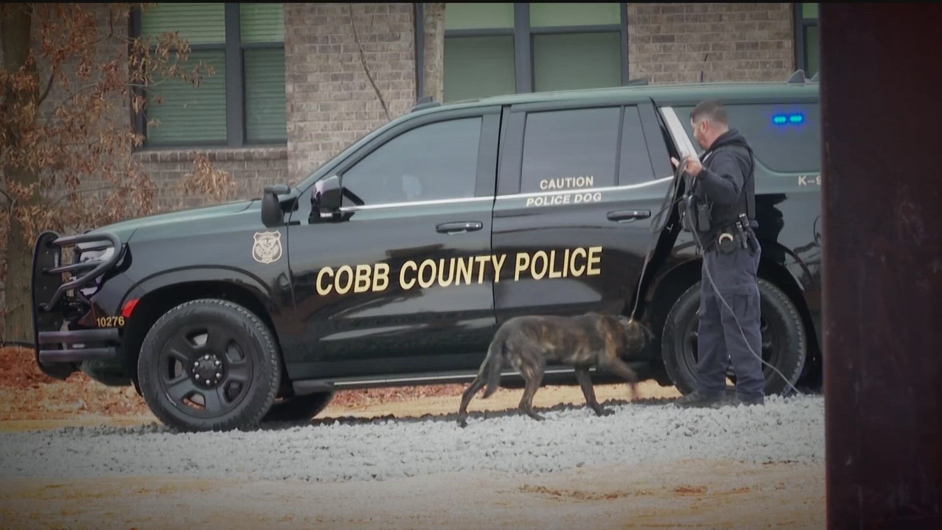 A person was shot and killed Wednesday at an apartment complex near a busy intersection in Cobb County, police said.