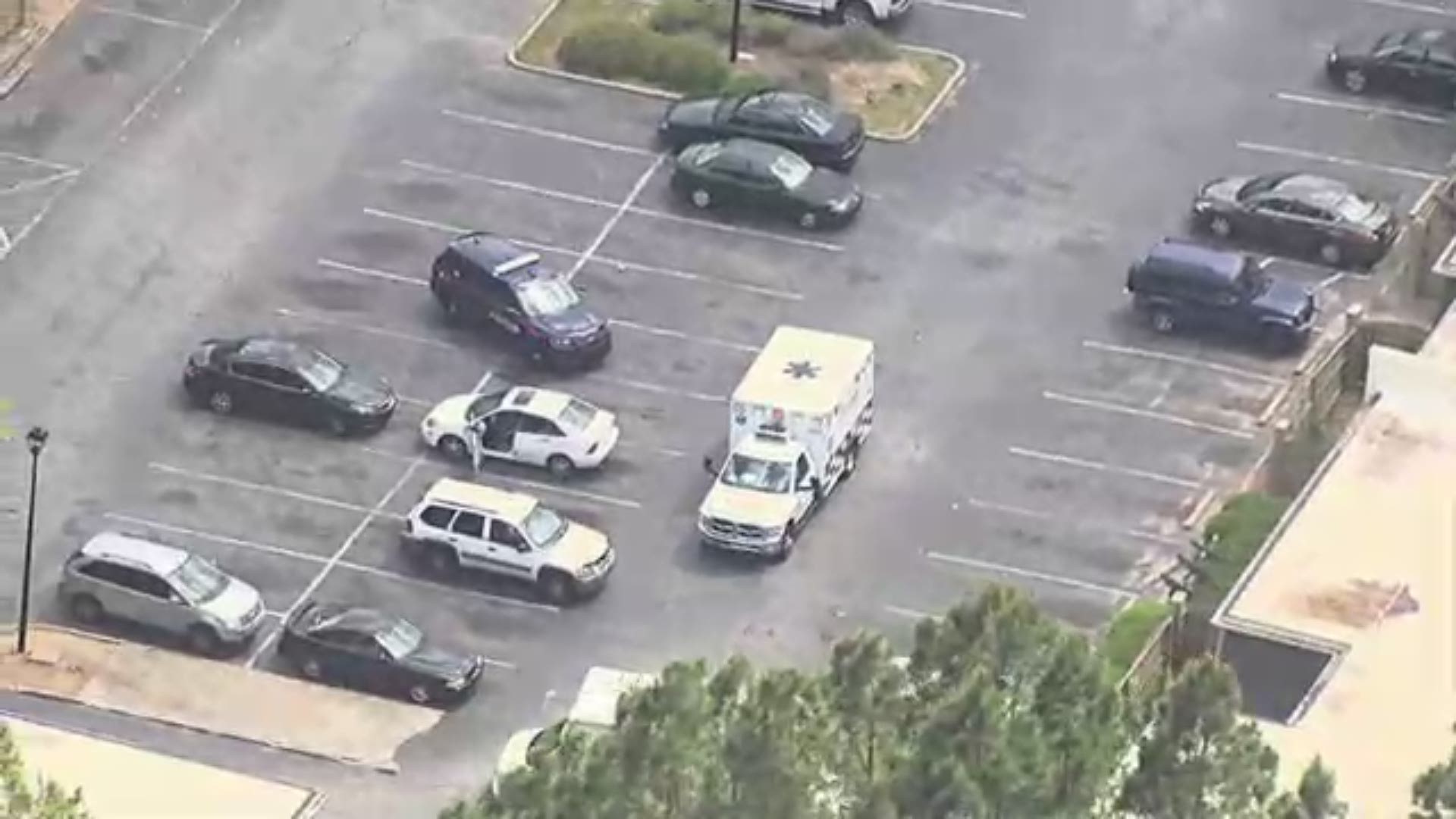 Here is 11Alive SkyTracker video from the scene.