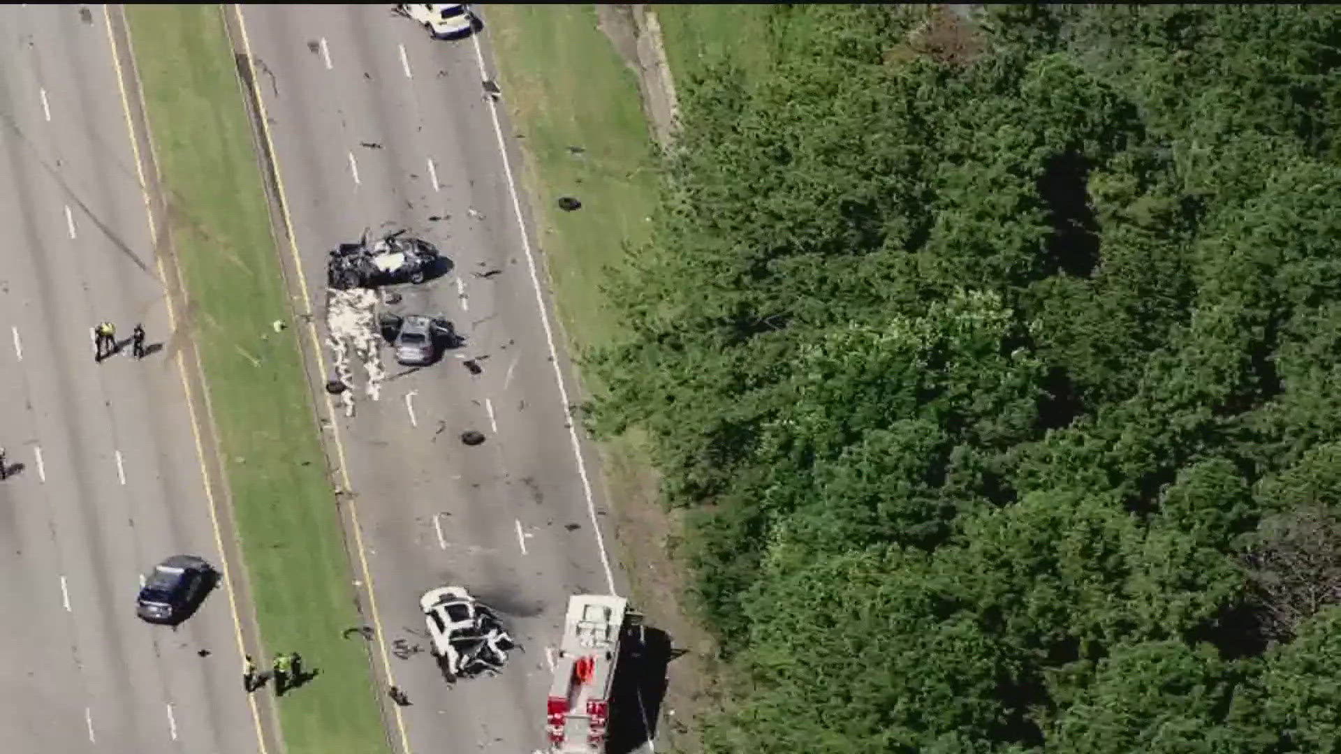 Two people were killed.