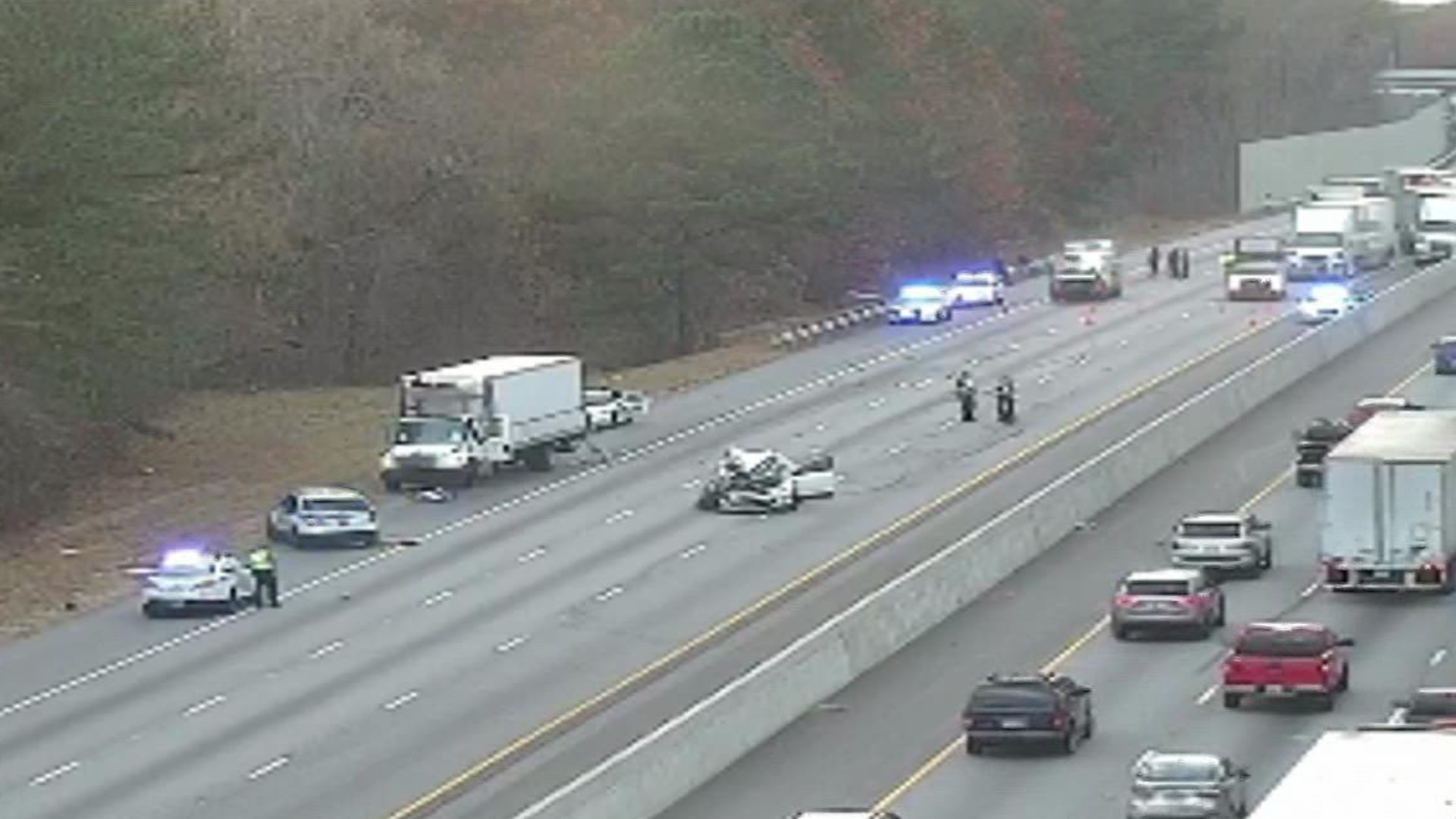 One child was killed in a deadly crash on I-85 on Wednesday afternoon.