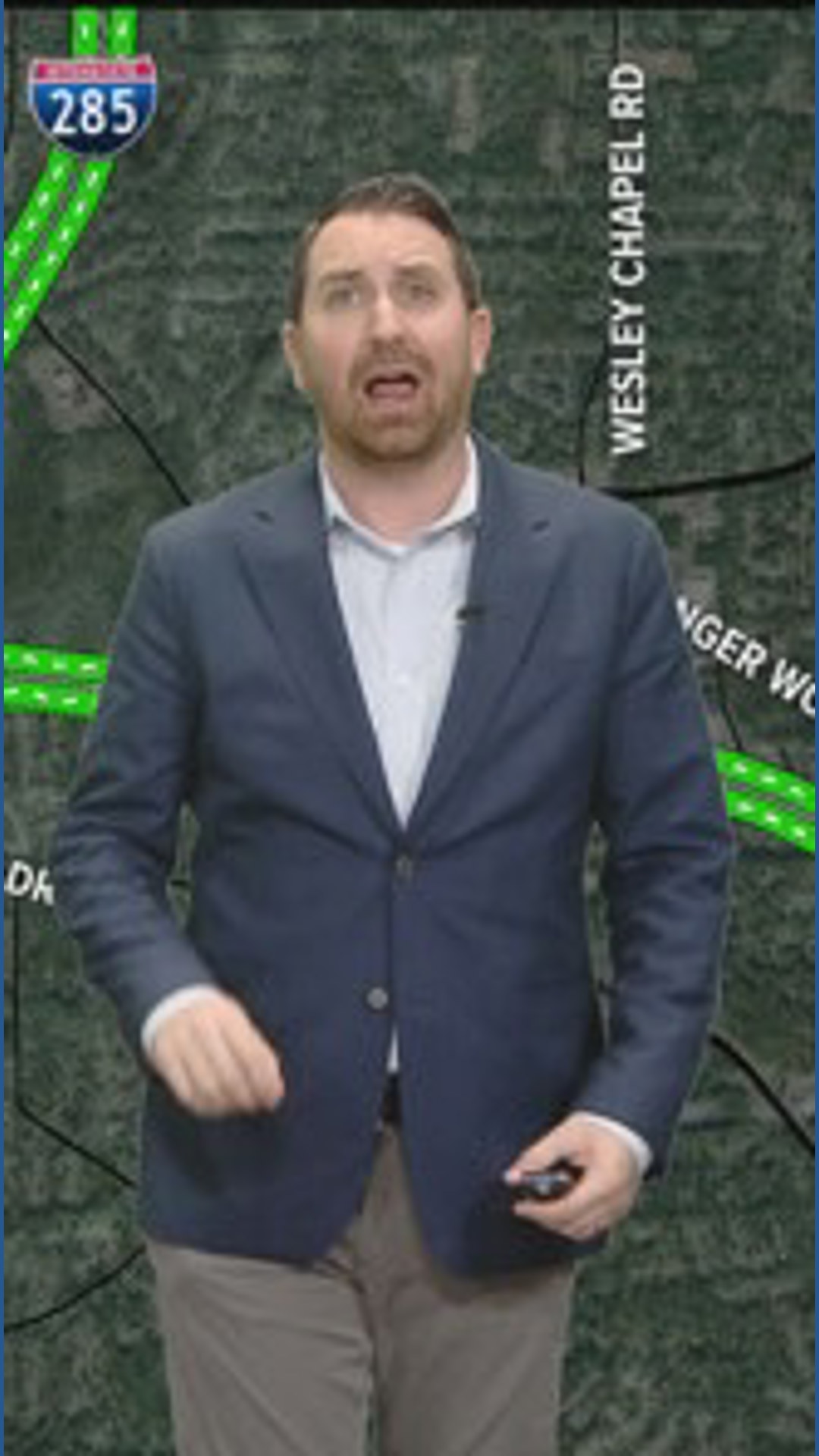 Crash on I-285 on the outer loop causing delays in DeKalb County ...