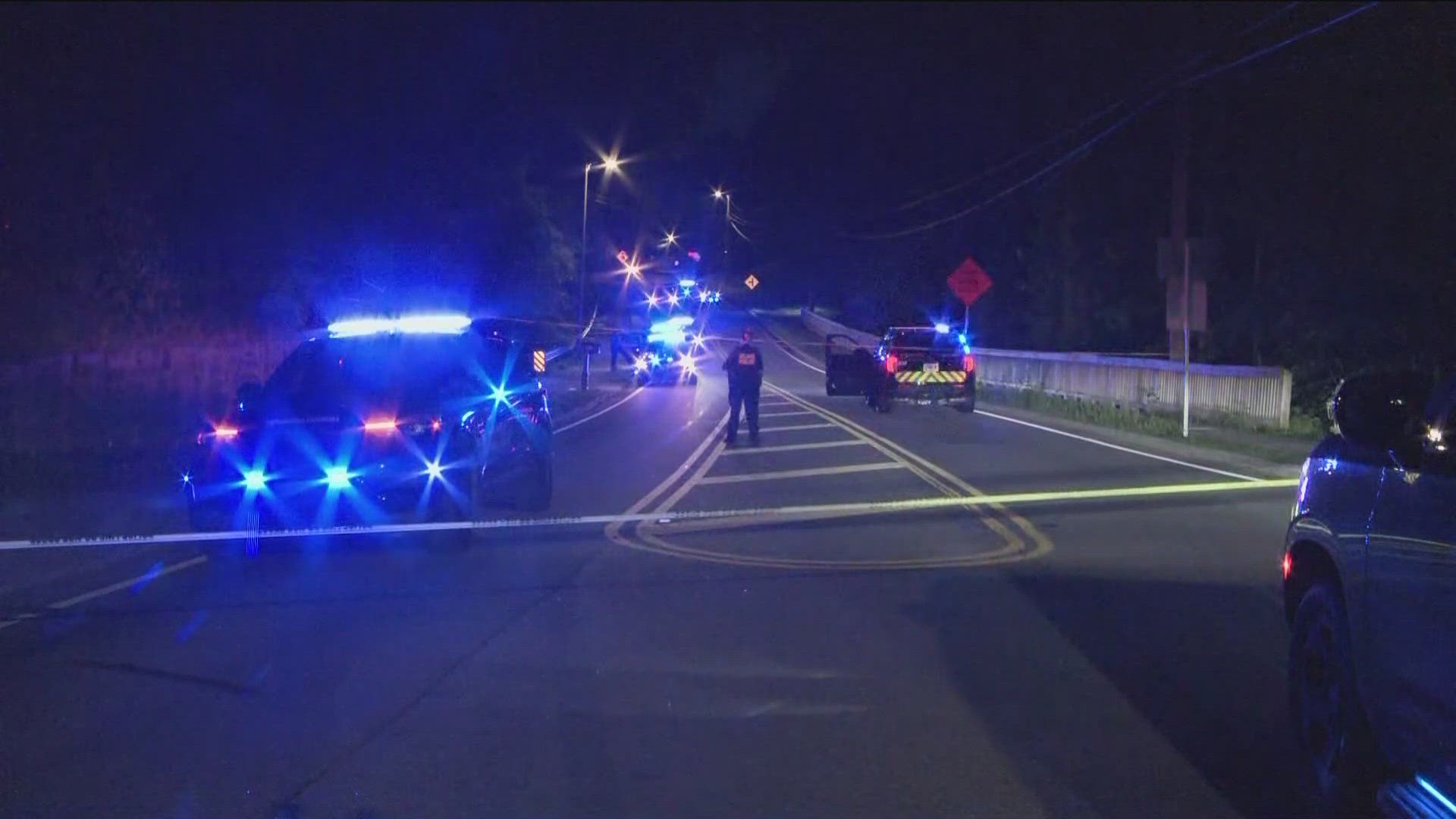It happened on Monday morning at the home near New Hope Road and Cascade Road.