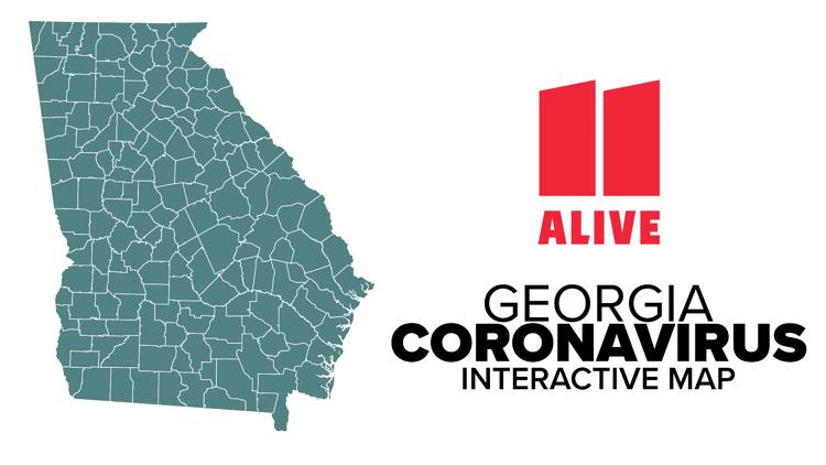 Georgia COVID-19 data | Interactive map of the state