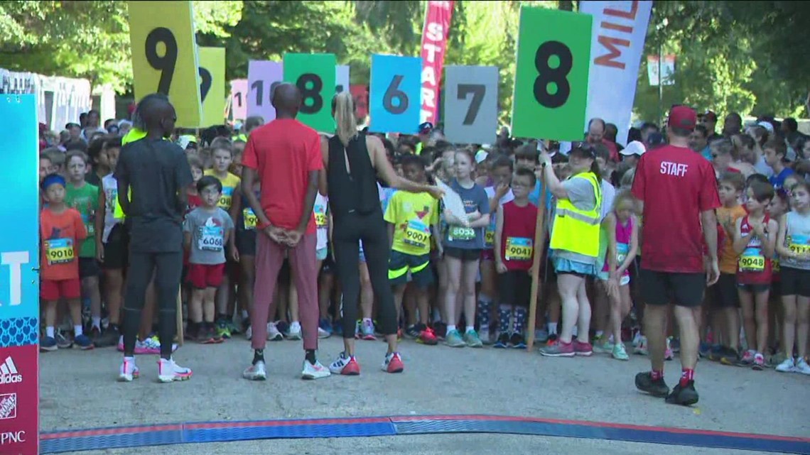 Peachtree Junior Road Race happening today