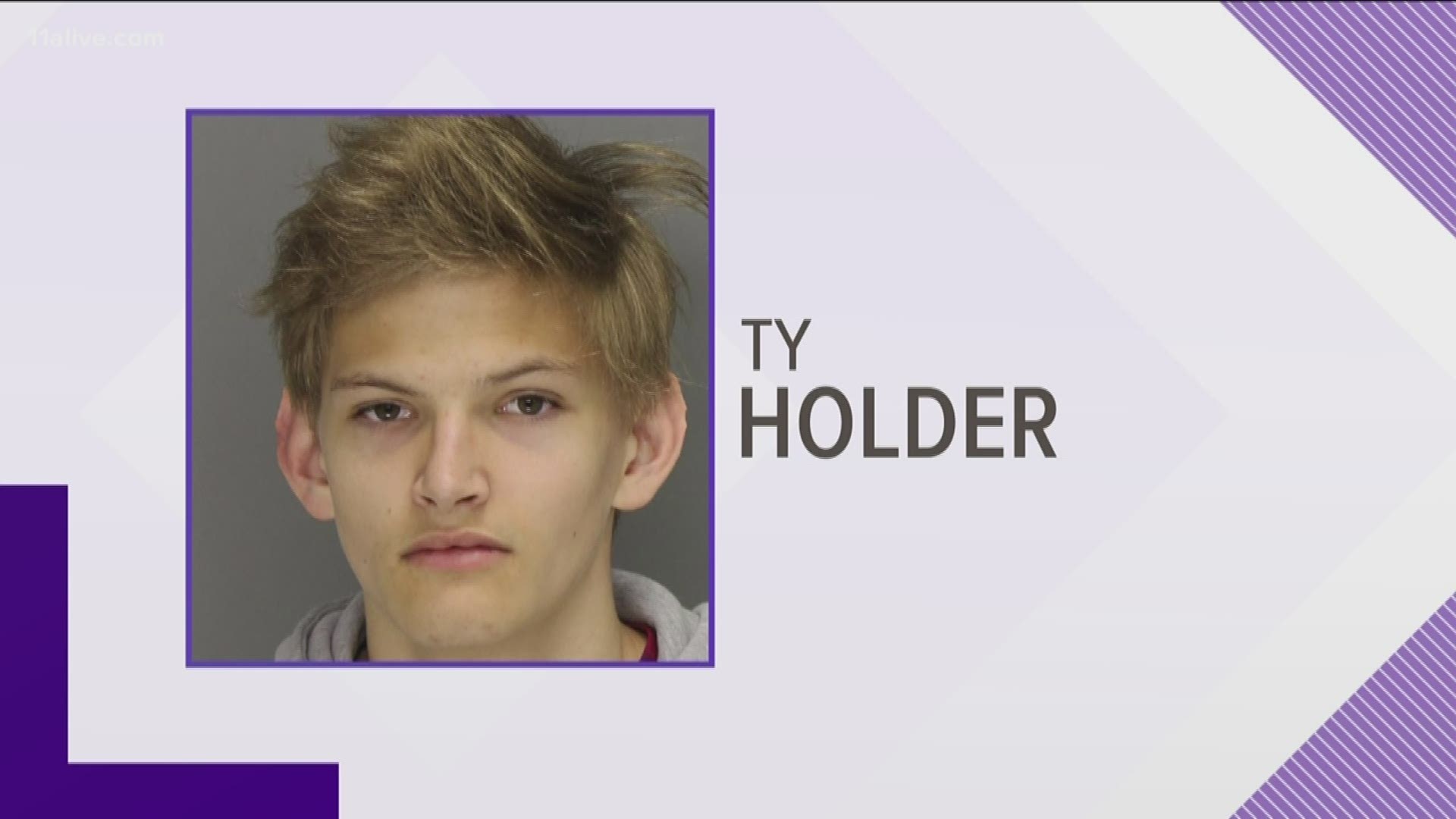 Ty Holder, a 17-year-old Walton High School student, faces two felony charges for the incident that happened last Tuesday.