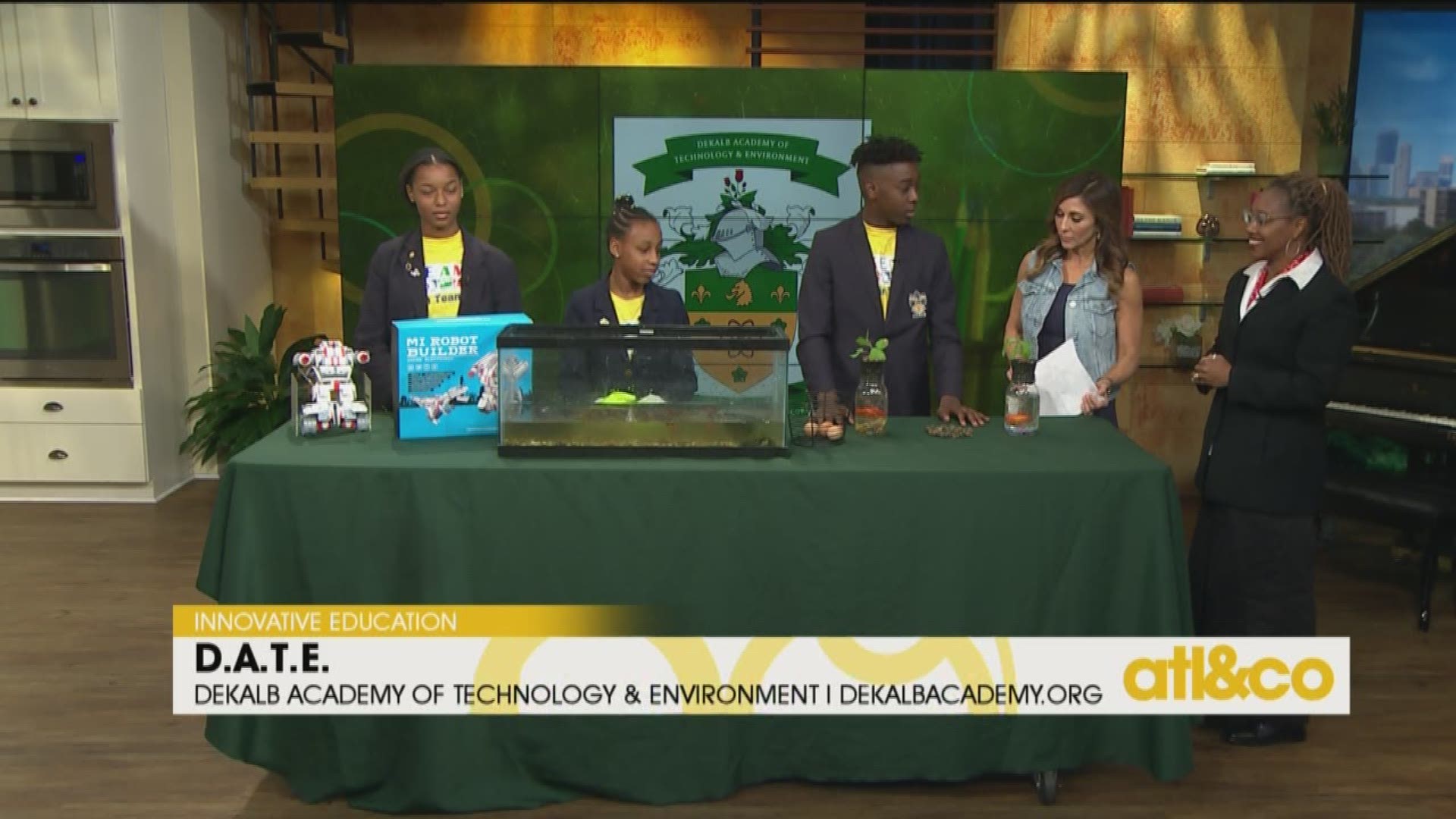 Innovative Education! Learn about Dekalb Academy of Technology and Environment on 'Atlanta & Company'