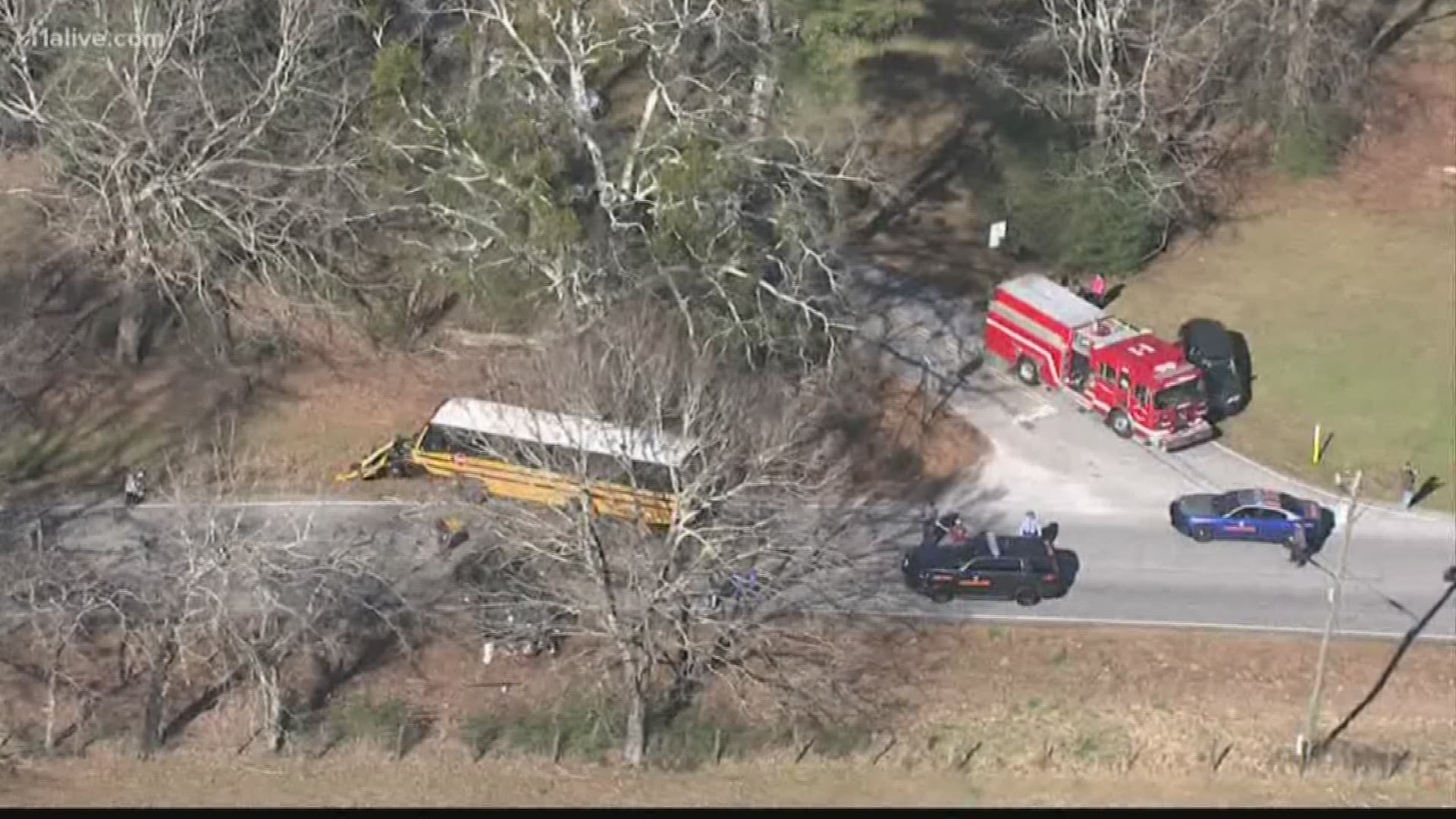 The incident happened near Highway 113 and Spinks Road in Carroll County.