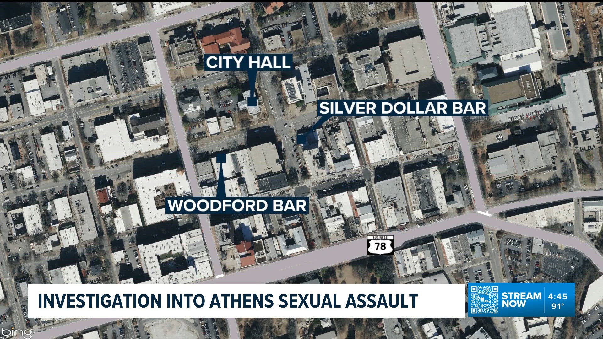 Reported sexual assault of UGA student near Athens city hall | 11alive.com