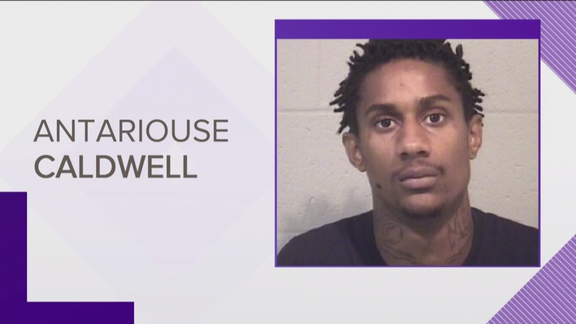 25-year-old Antariouse Caldwell, aka "Phat," is considered armed and dangerous, according to officials. He is an alleged member of the national gang, "The Gangster Disciples" and is wanted for murder under a RICO indictment, where members of organized gangs can receive harsher penalties.