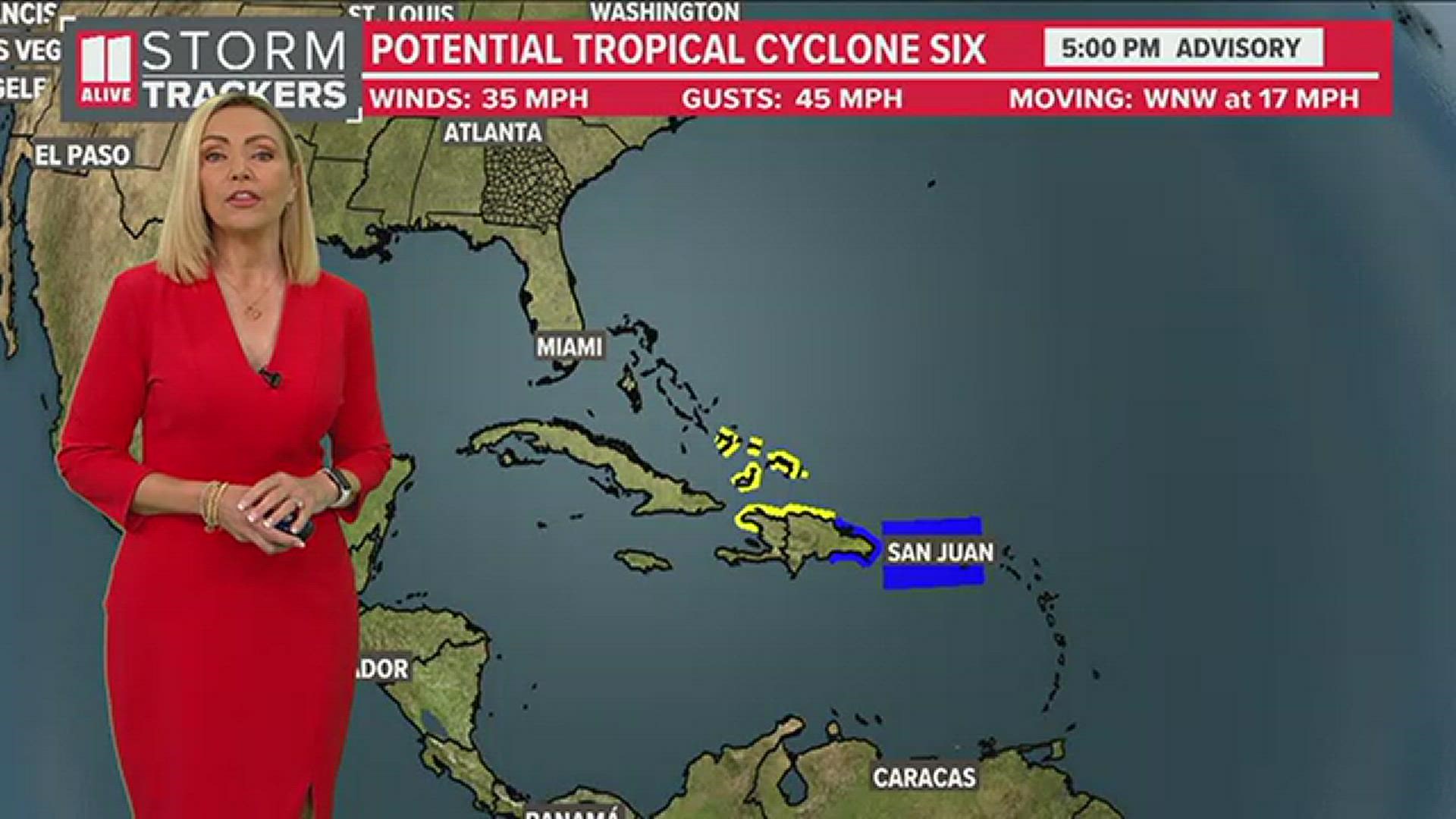 11Alive is keeping an eye on the tropics.