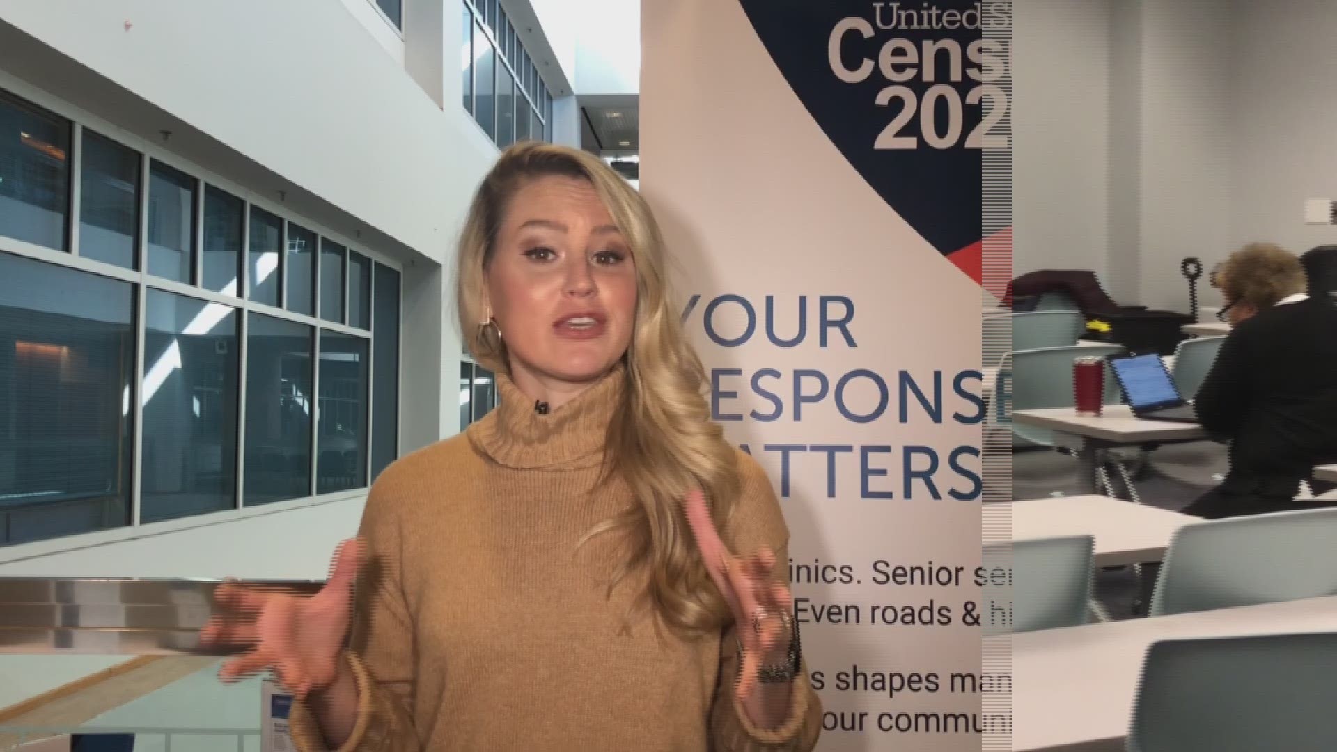 Video of U.S. Census job fair at Gwinnett Justice Administration.