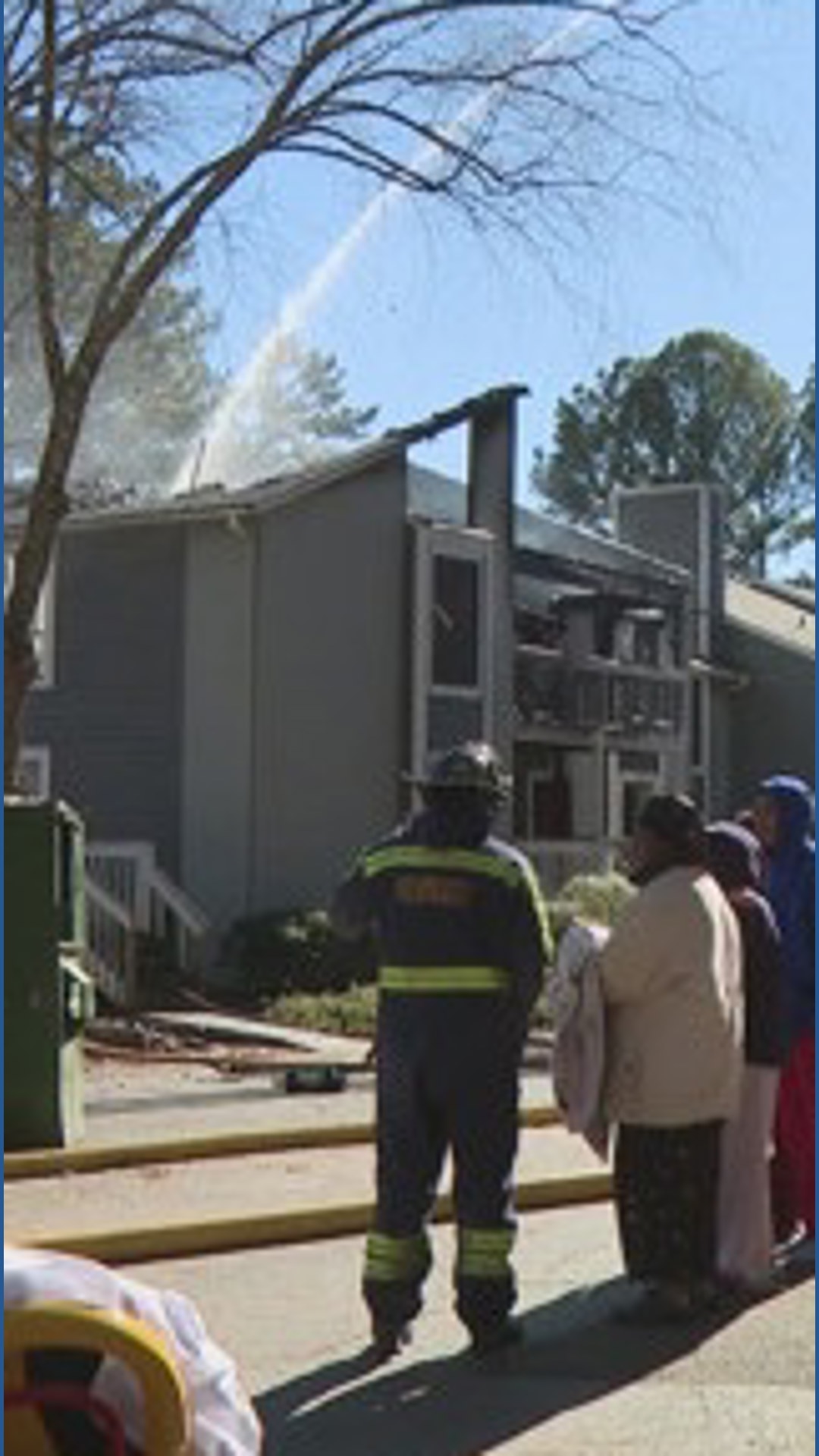 Crews battle massive apartment fire in DeKalb County | 11alive.com
