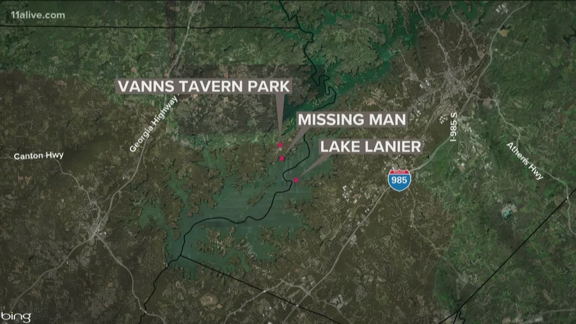 DNR searching for missing man on Lake Lanier after 2 rescued from water ...