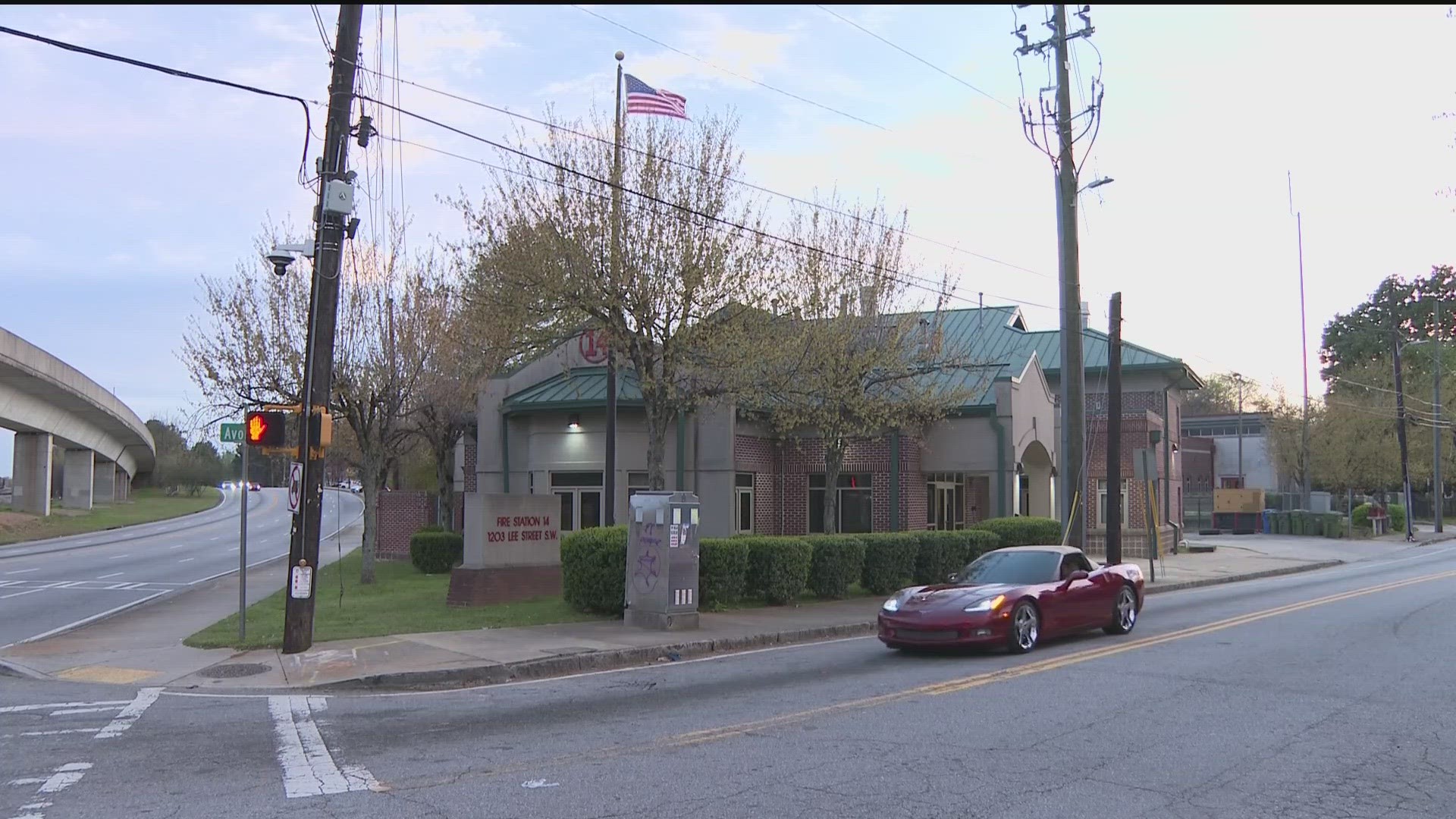 APD said officers found an unresponsive 6-year-old at a fire station on Wednesday night.