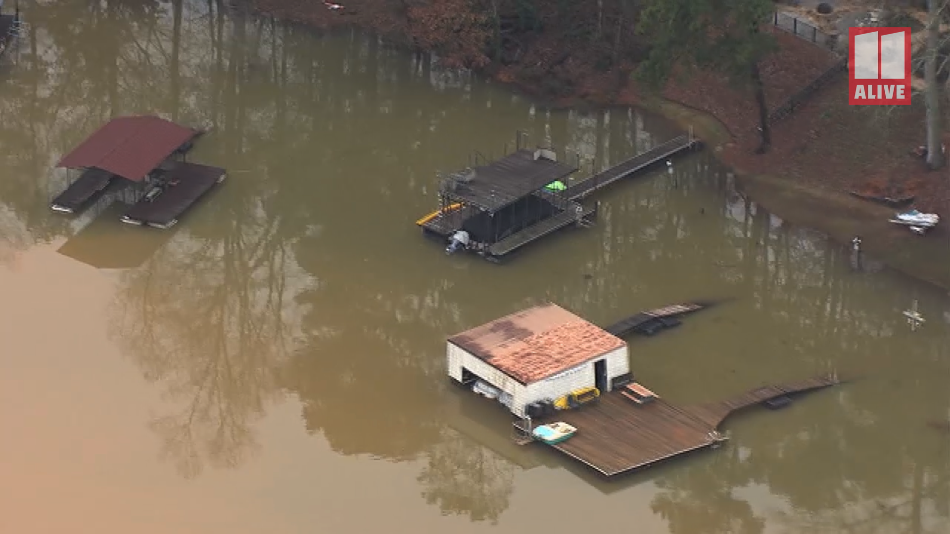 Lake Lanier has reached its secondhighest level in history