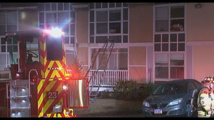 Officials investigate possible lightning fire at apartment complex ...