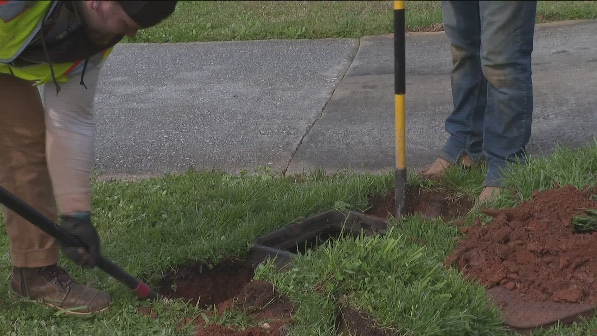 Smyrna officials say they've already started checking water lines at thousands of homes within two parts of the city.